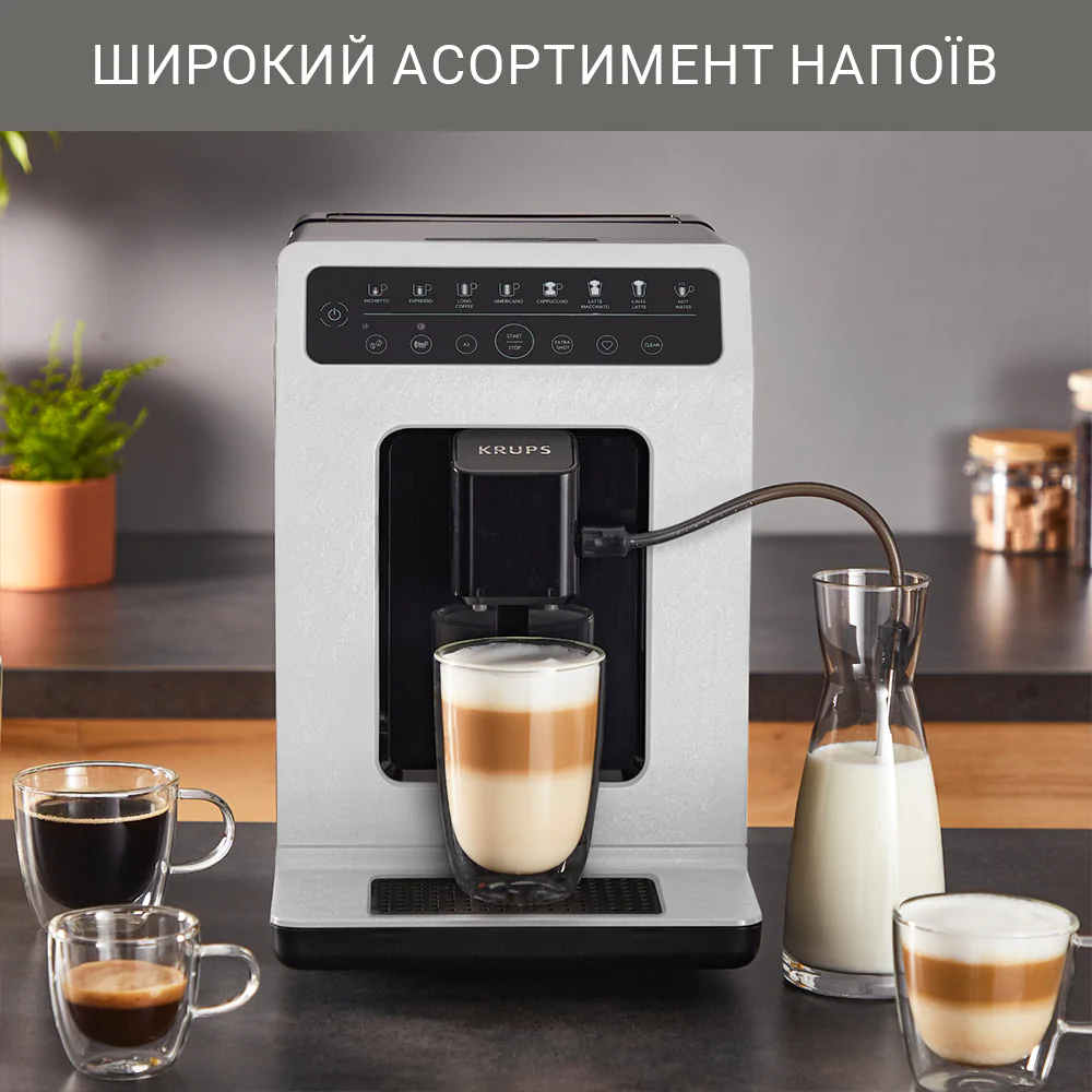 Автоматична Кавомашина KRUPS Evidence Eco-Design EA897A10