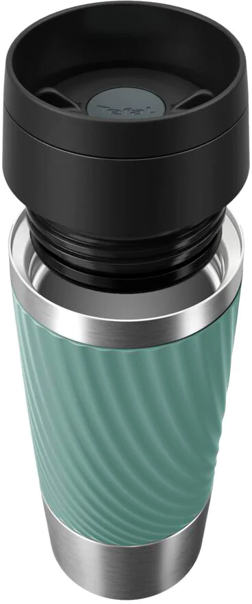 Термочашка 360 мл Tefal Travel Mug Classic Twist, Зелений N2024310