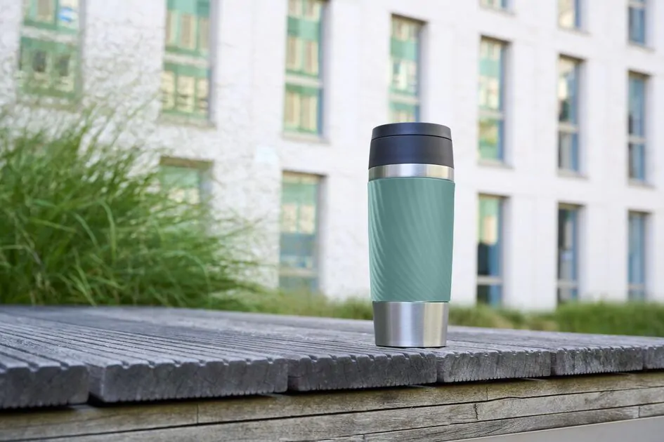 Термочашка 360 мл Tefal Travel Mug Classic Twist, Зелений N2024310