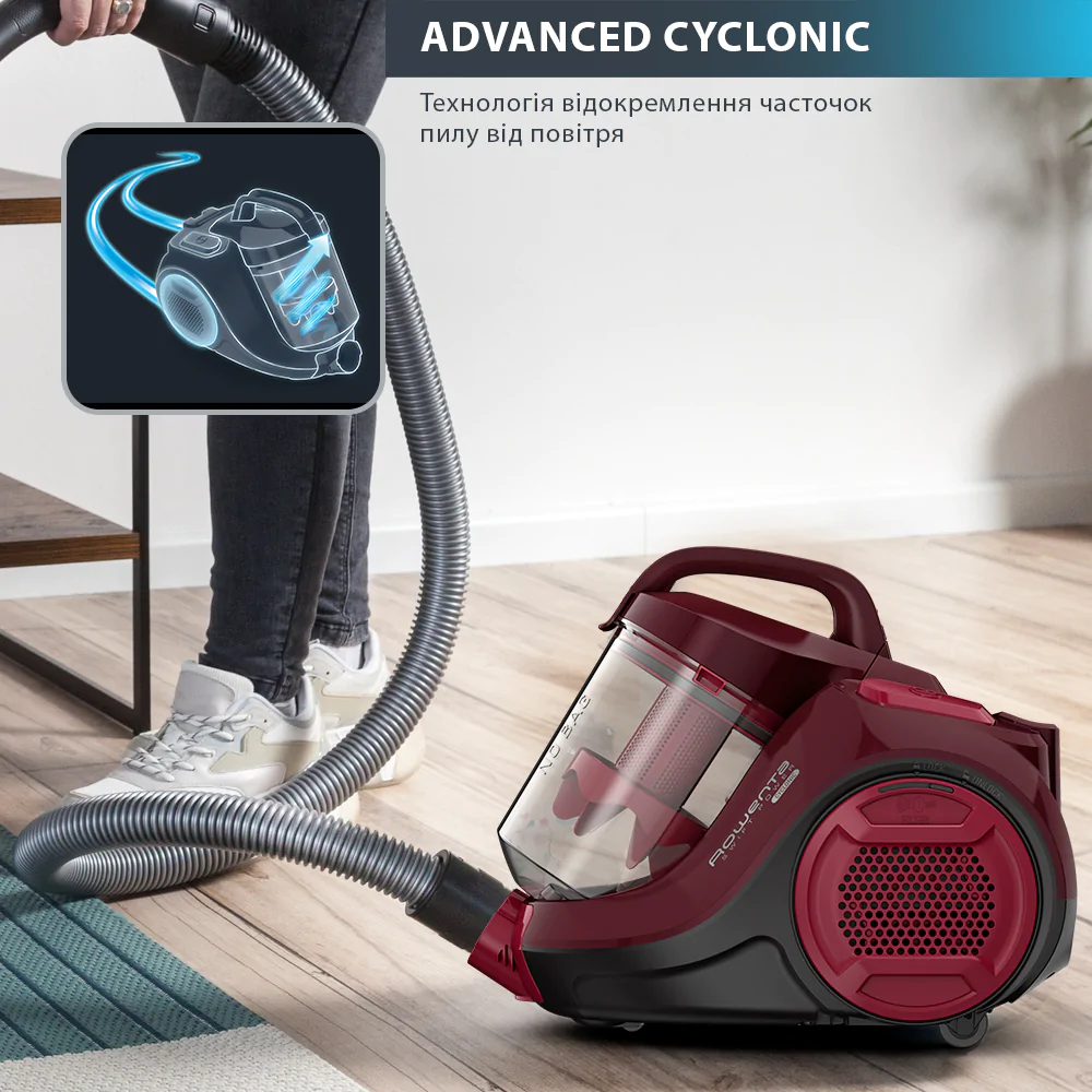 Пилосос безмішковий Rowenta Swift Power Cyclonic RO2913EA