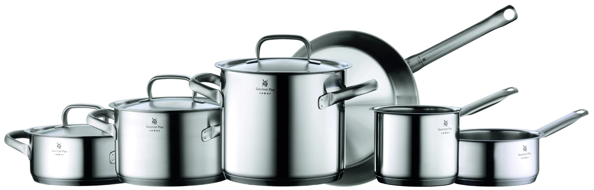 Каструля висока WMF GOURMET PLUS з кришкою 24 см (8,8 л) 725246030 (07.2524.6030)