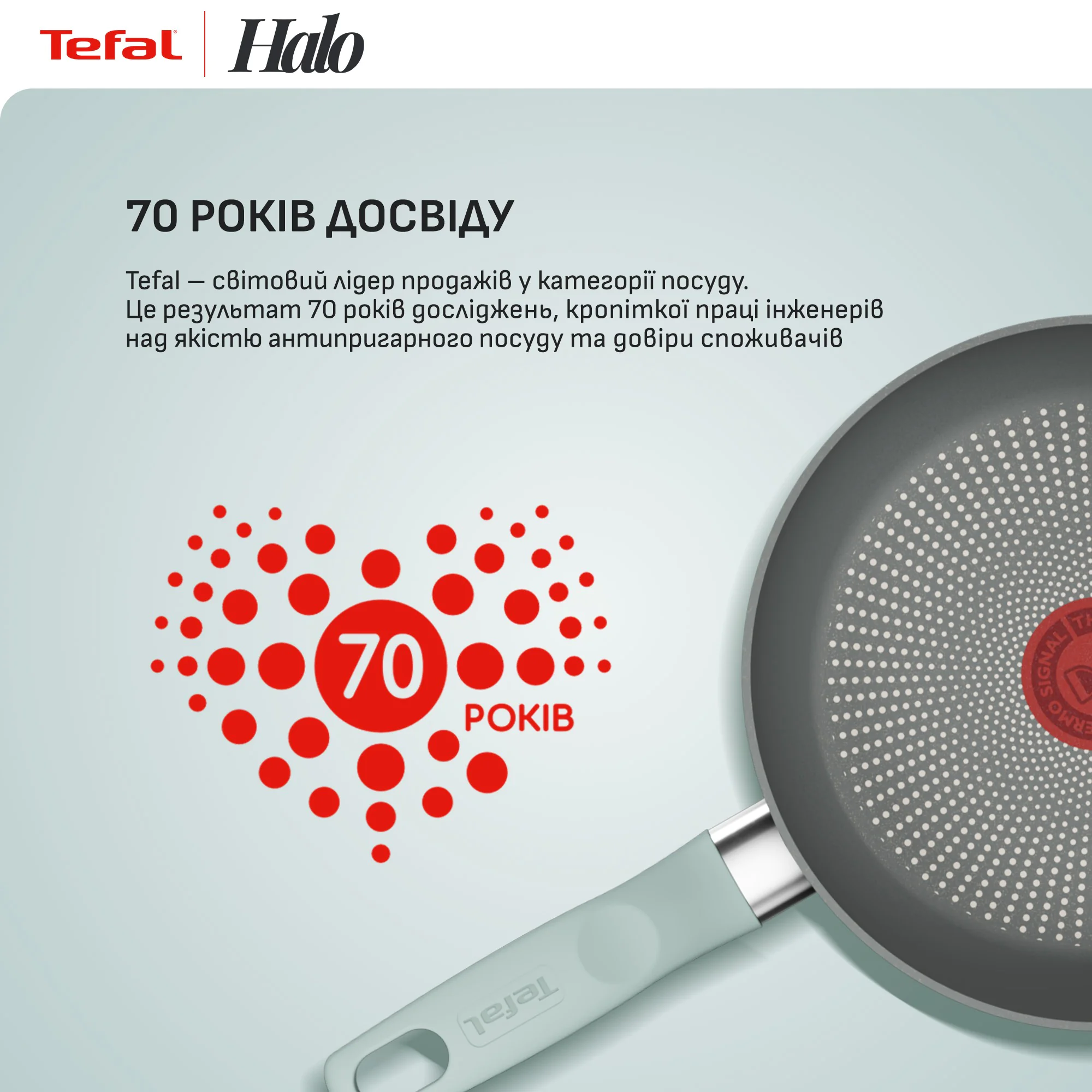 Сковорода Tefal Halo Eucalyptus 20 см G0160202