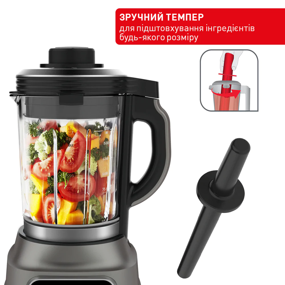 Високошвидкісний стаціонарний блендер Tefal ULTRABLEND Vacuum BL985A31