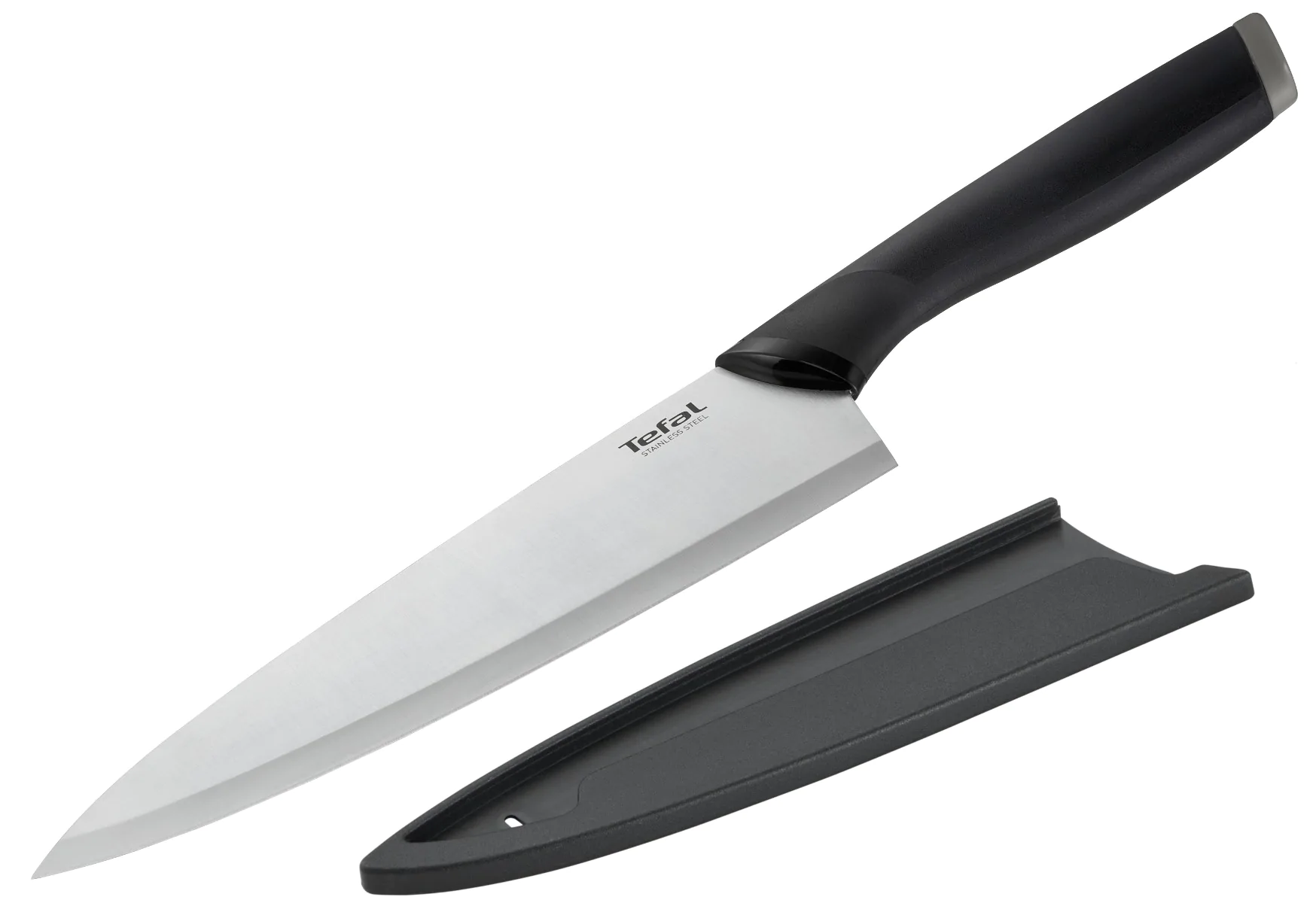 Ніж шеф-кухаря Tefal Comfort 20 см з чохлом K2213274
