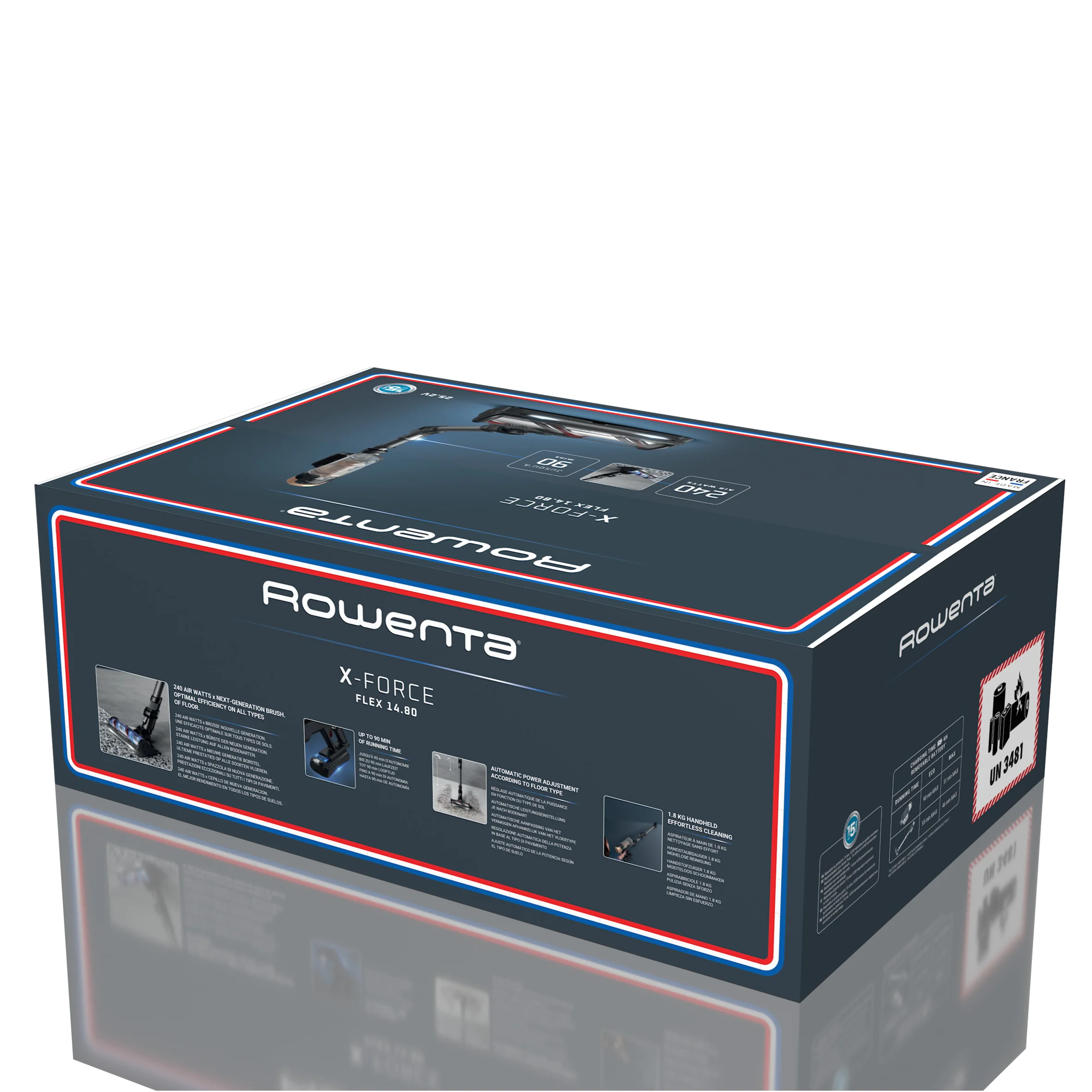 Акумуляторний пилосос Rowenta X-Force Flex 14.80 Auto Animal RH9B74WO