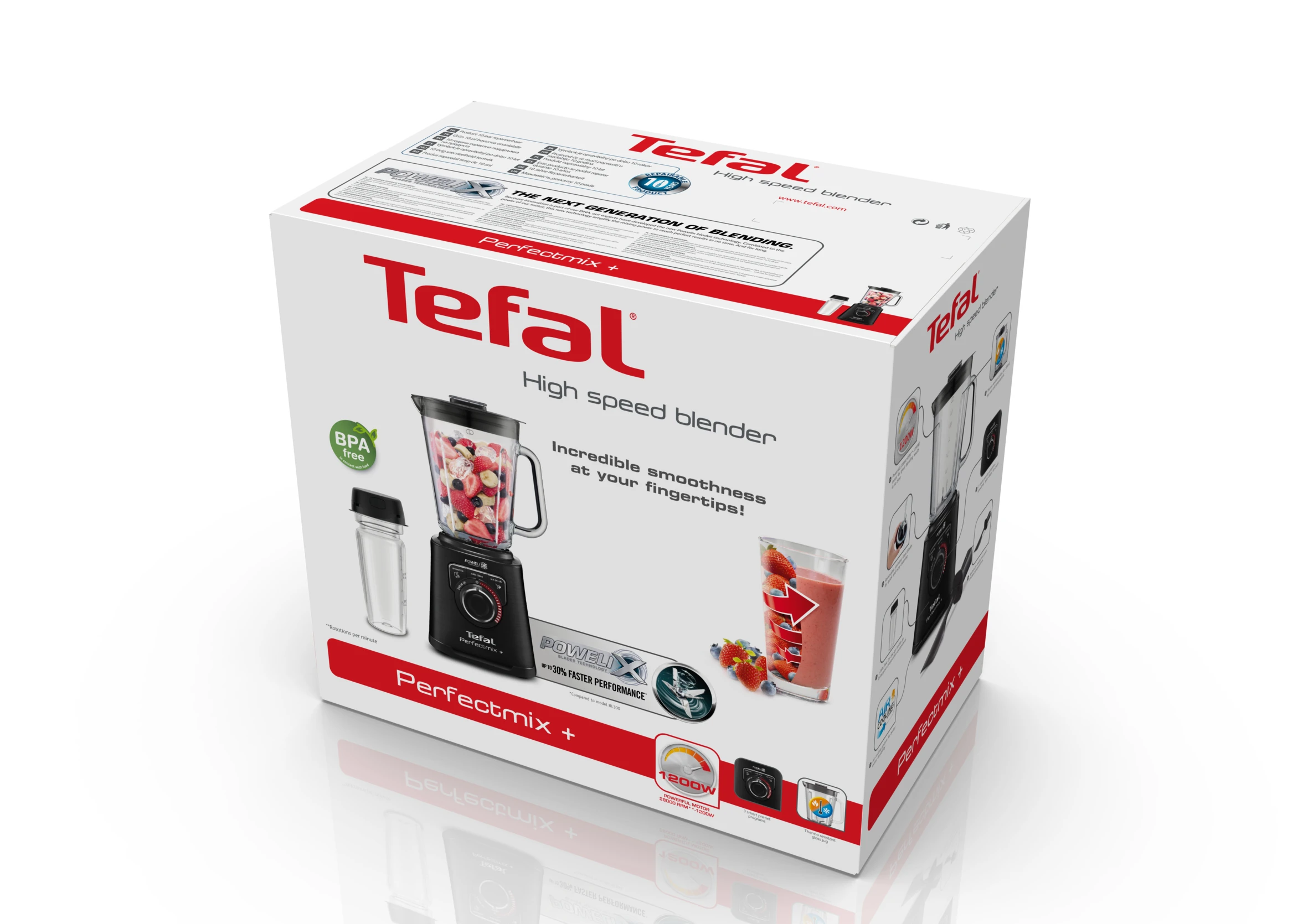Блендер стаціонарний Tefal PERFECTMIX+ BL81G831