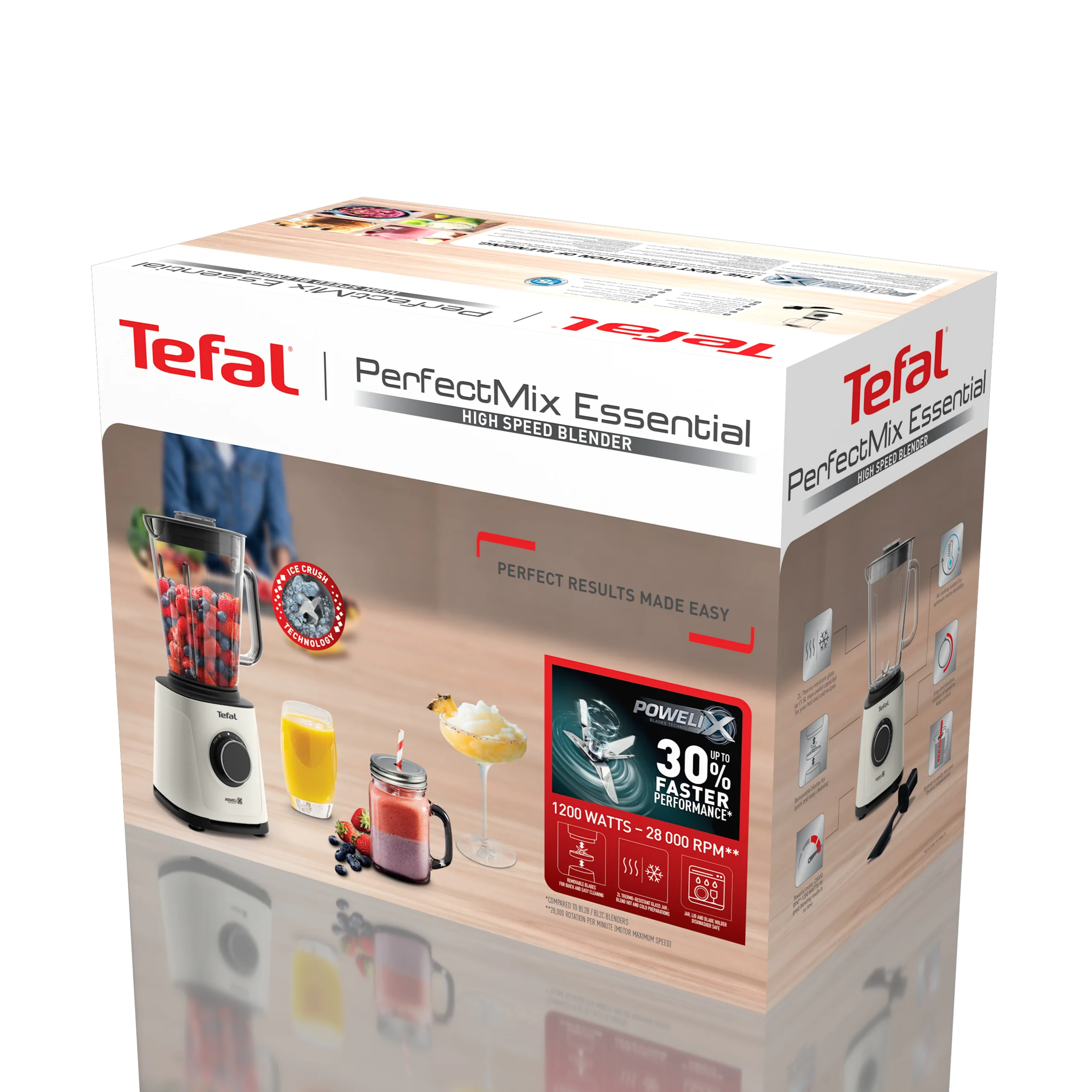 Блендер стаціонарний Tefal PerfectMix Essential BL771AF0