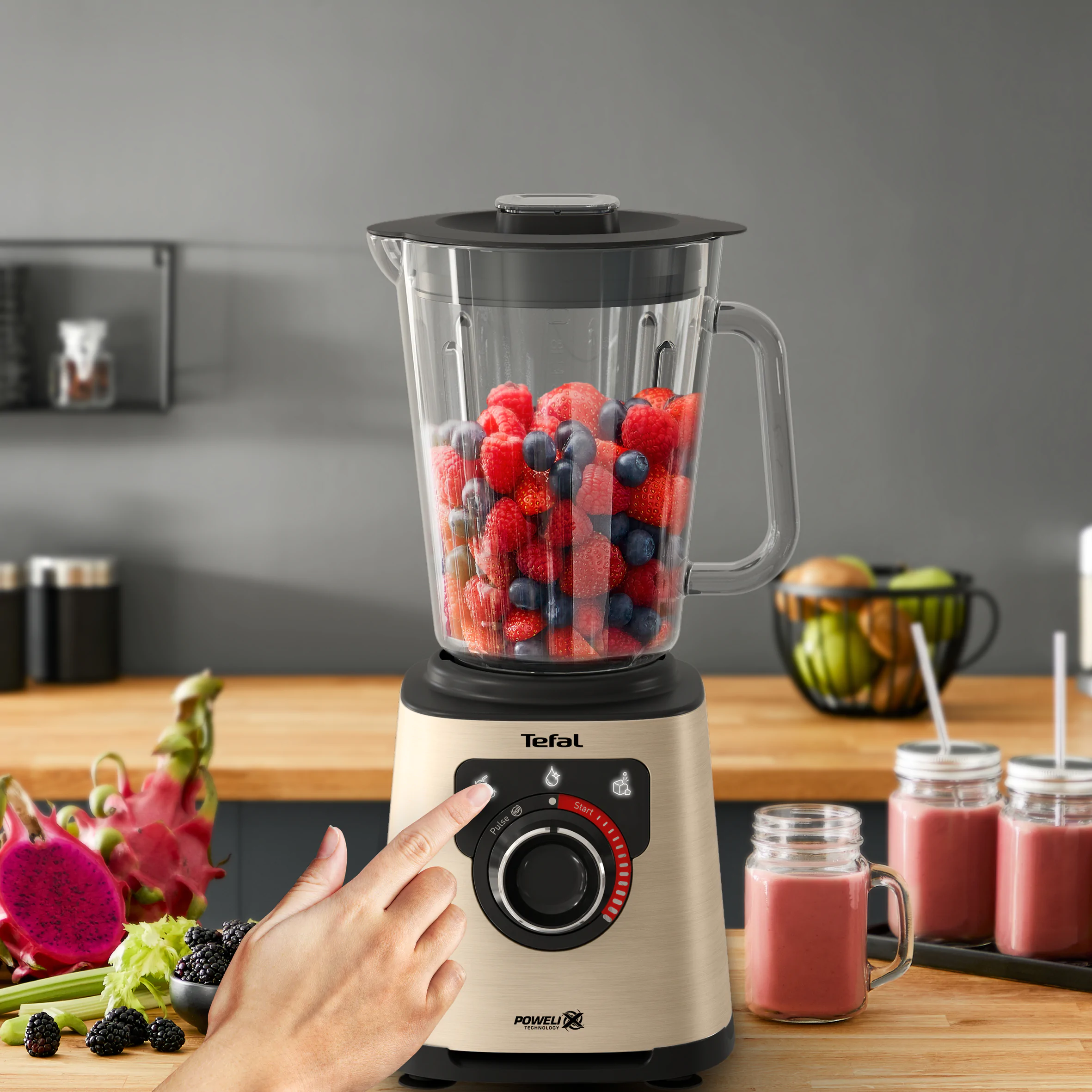 Блендер стаціонарний TEFAL PerfectMix+ BL871A31