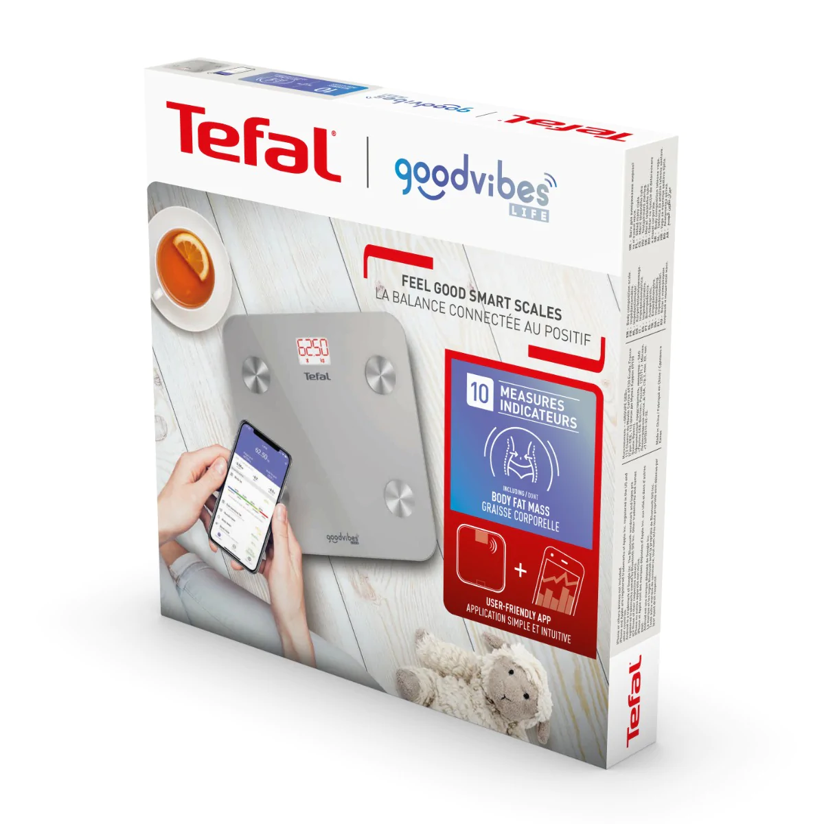 Ваги підлогові Tefal GOODVIBES LIFE BM9600S1