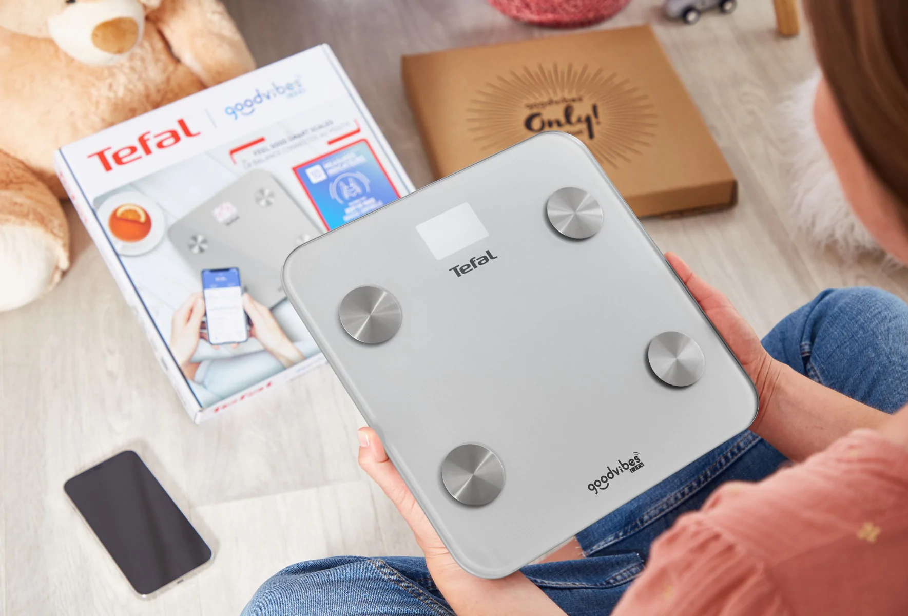 Ваги підлогові Tefal GOODVIBES LIFE BM9600S1