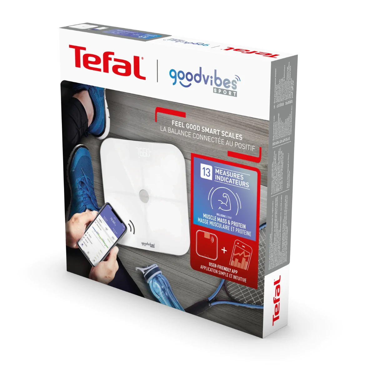 Ваги підлогові Tefal GOODVIBES SPORT BM9640S1