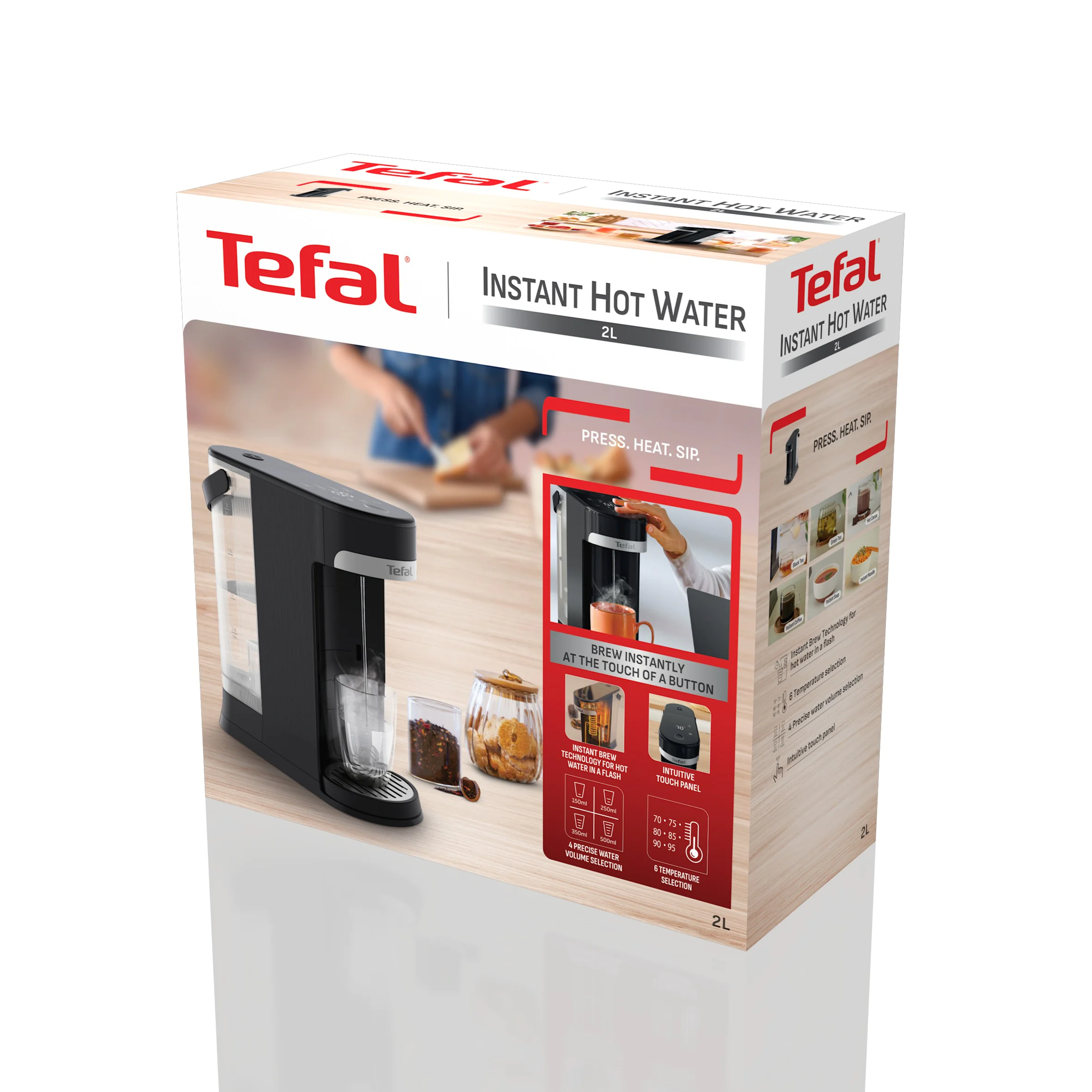Чайник-диспенсер із миттєвим нагріванням Tefal Instant Hot Water BR3508E0