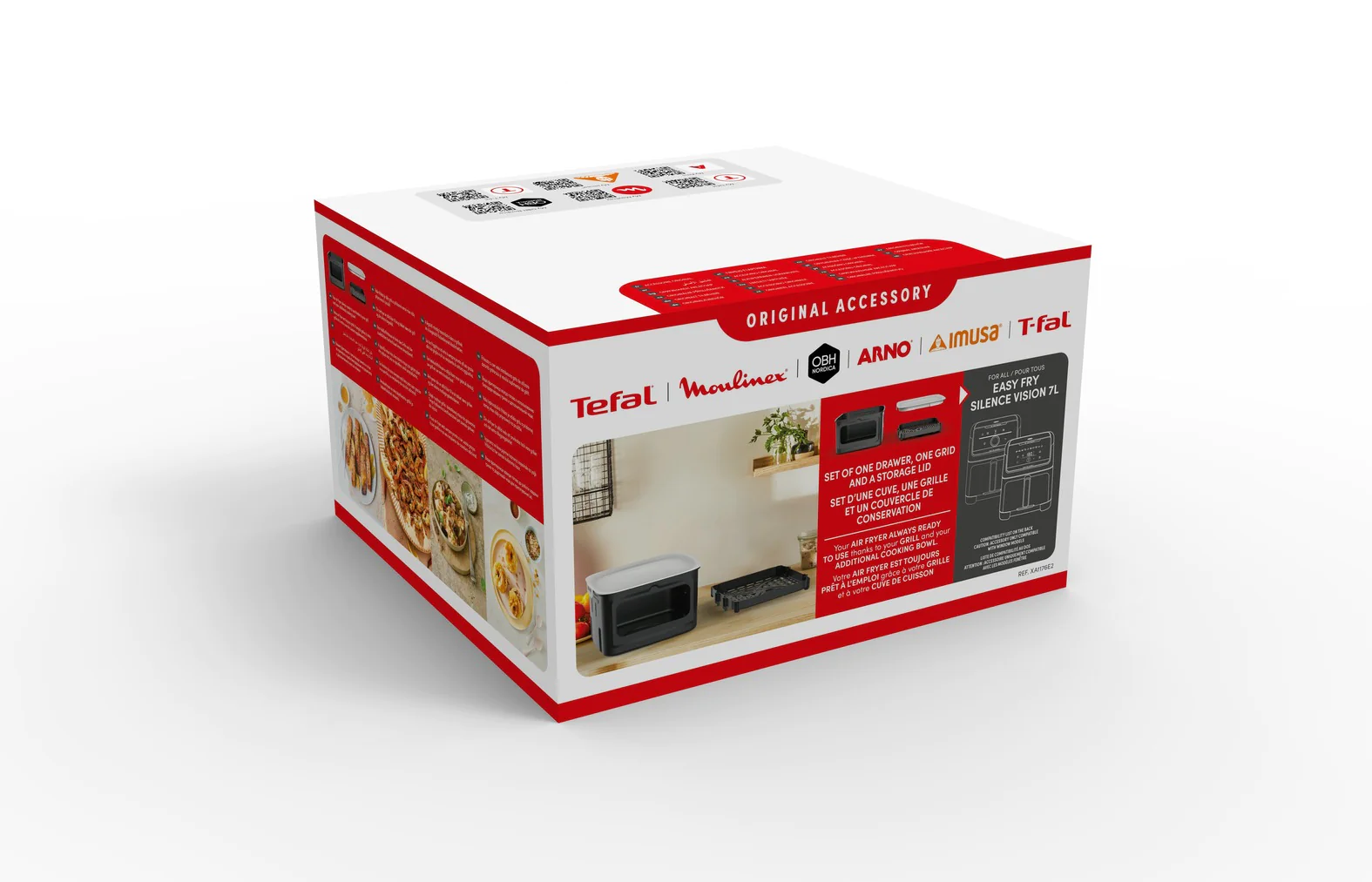 Чаша та аксесуари для мультипечей Tefal Easy Fry Silence 7L Vision XA1176E2