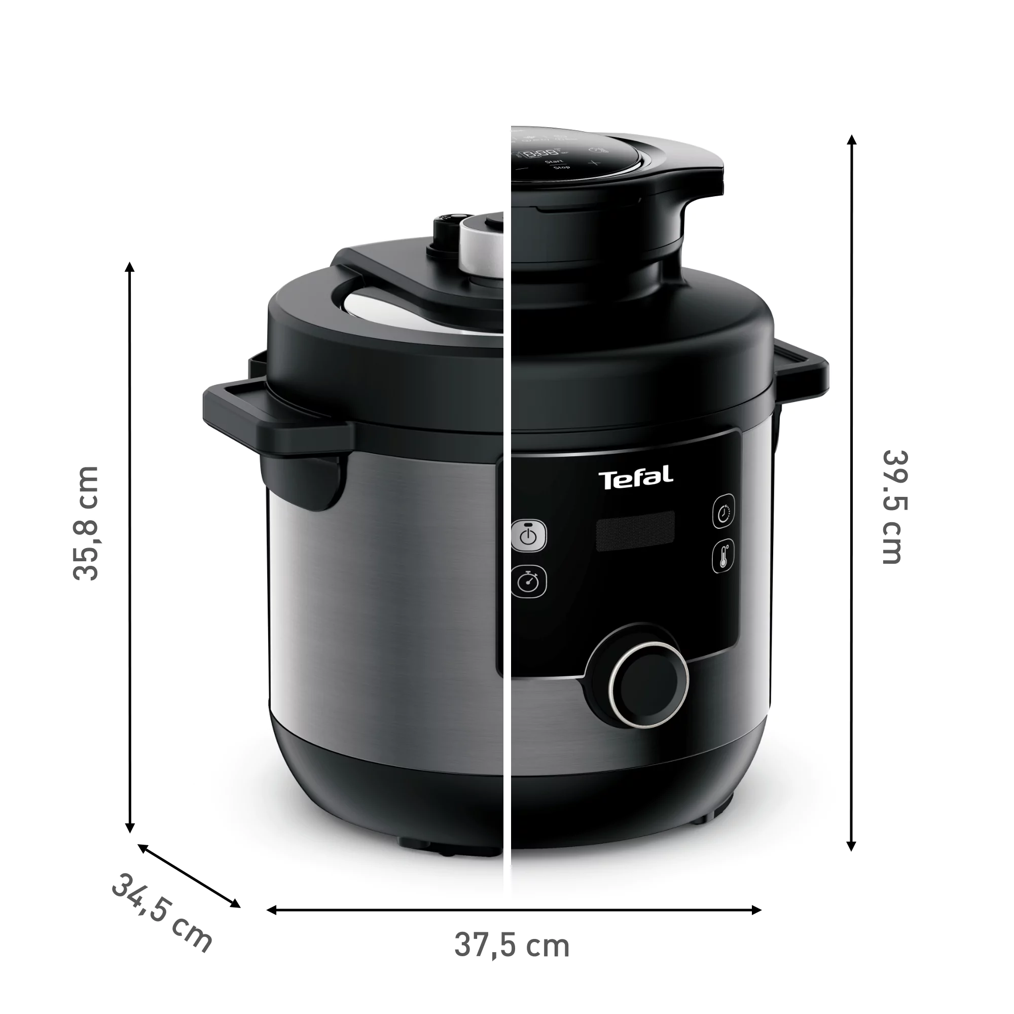 Мультиварка-скороварка Tefal Turbo Cuisine & Fry CY778830