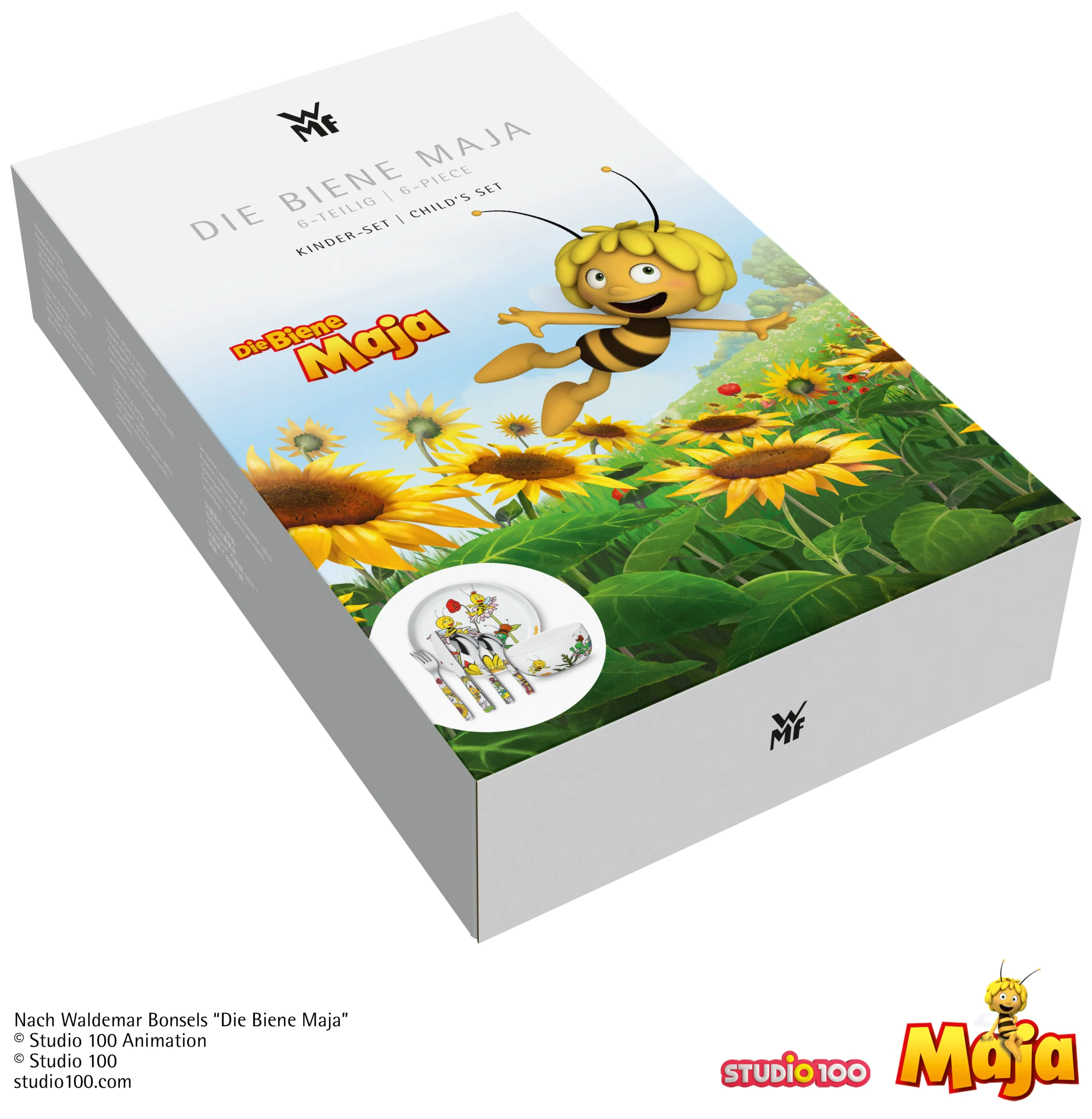 Дитячий набір столових приборів WMF Maya the Bee 1294409964 (12.9440.9964)