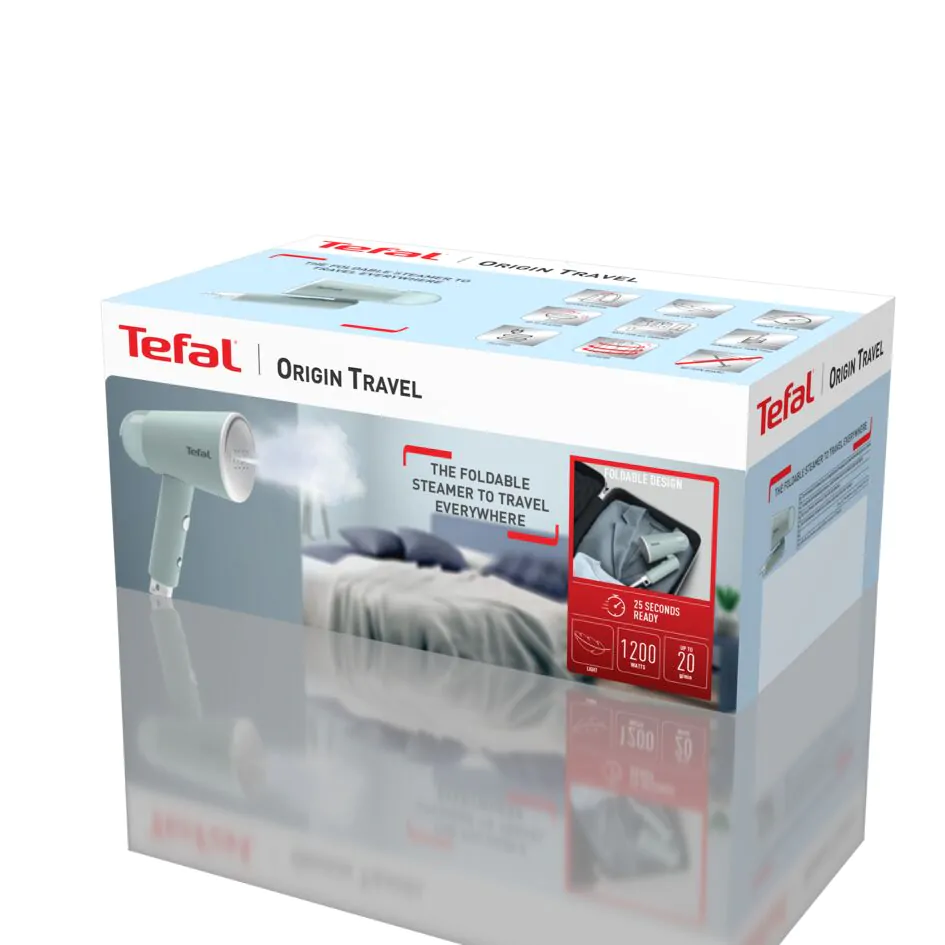 Ручний складаний відпарювач Tefal ORIGIN TRAVEL DT1034E1