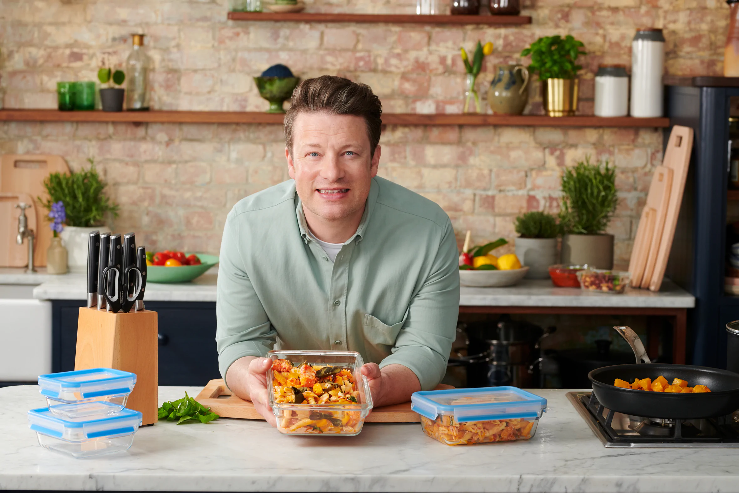 Сковорода Tefal Jamie Oliver Home Cook 28 см E3030656