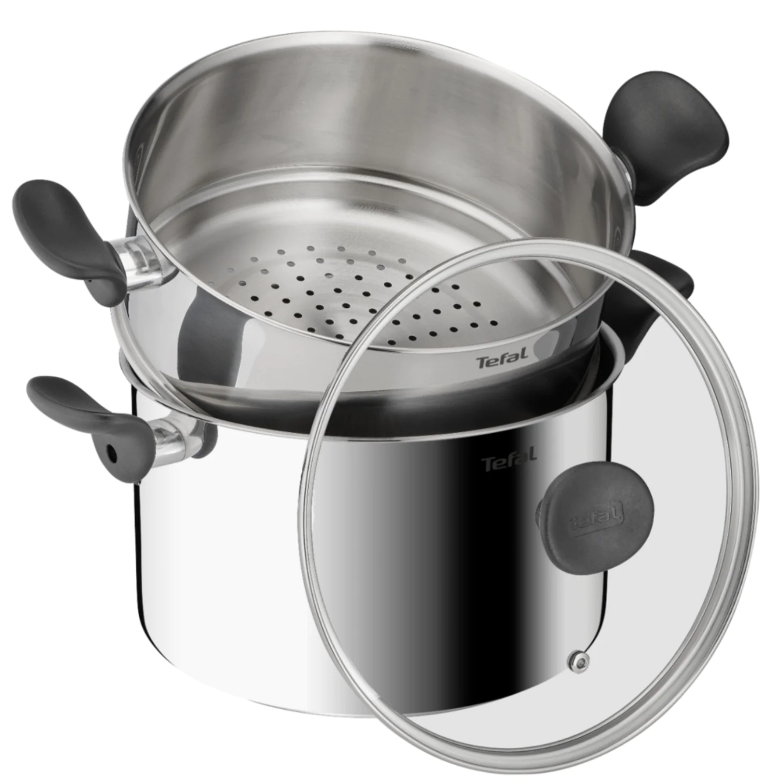 Каструля з паровим кошиком Tefal Primary 9л (24 см) E3089514