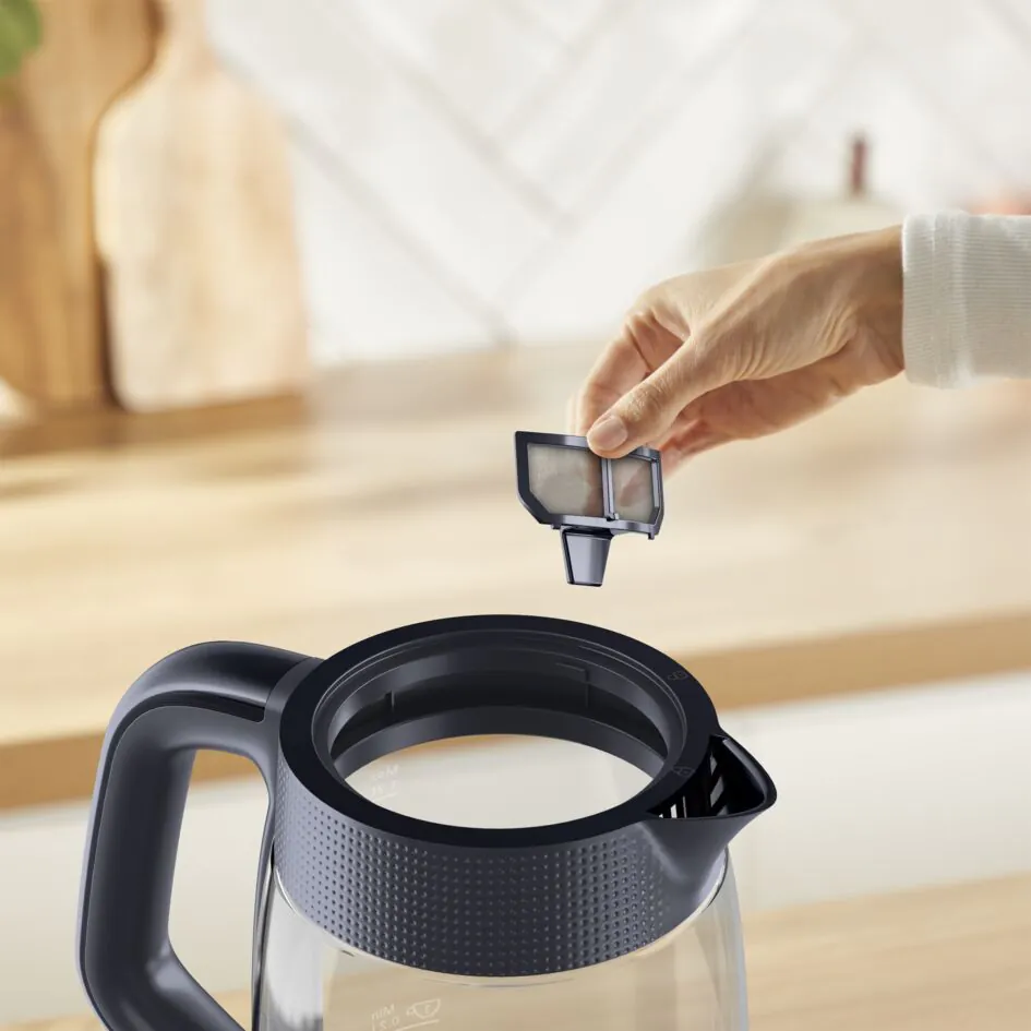 Електрочайник Tefal Morning Glass Kettle KO2G08E0