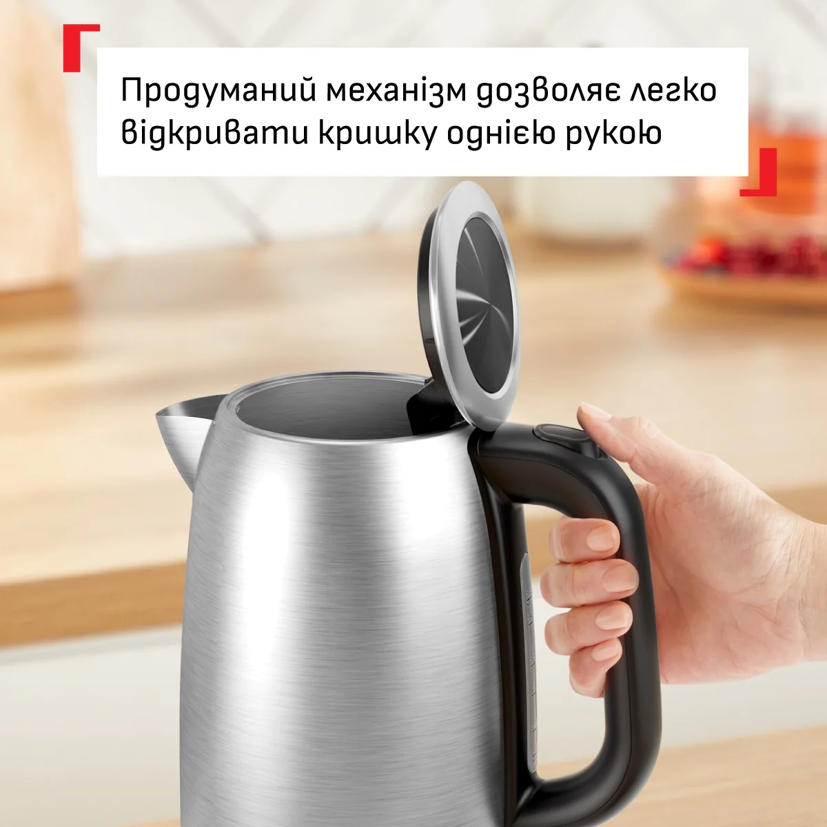 Електрочайник Tefal Stainless Steel Kettle KI1R0DE0