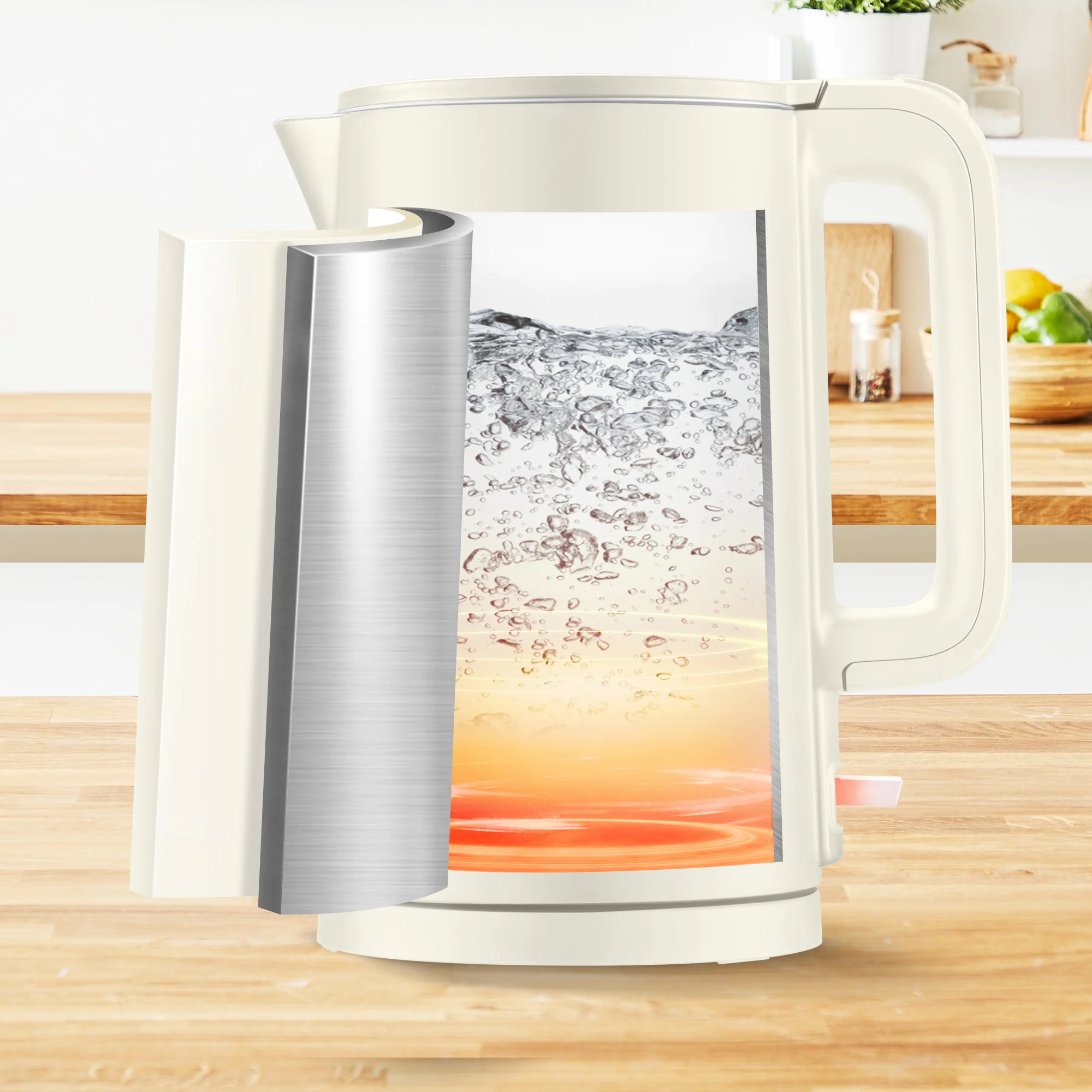 Електрочайник Tefal Thermo Protect KO140AE0 