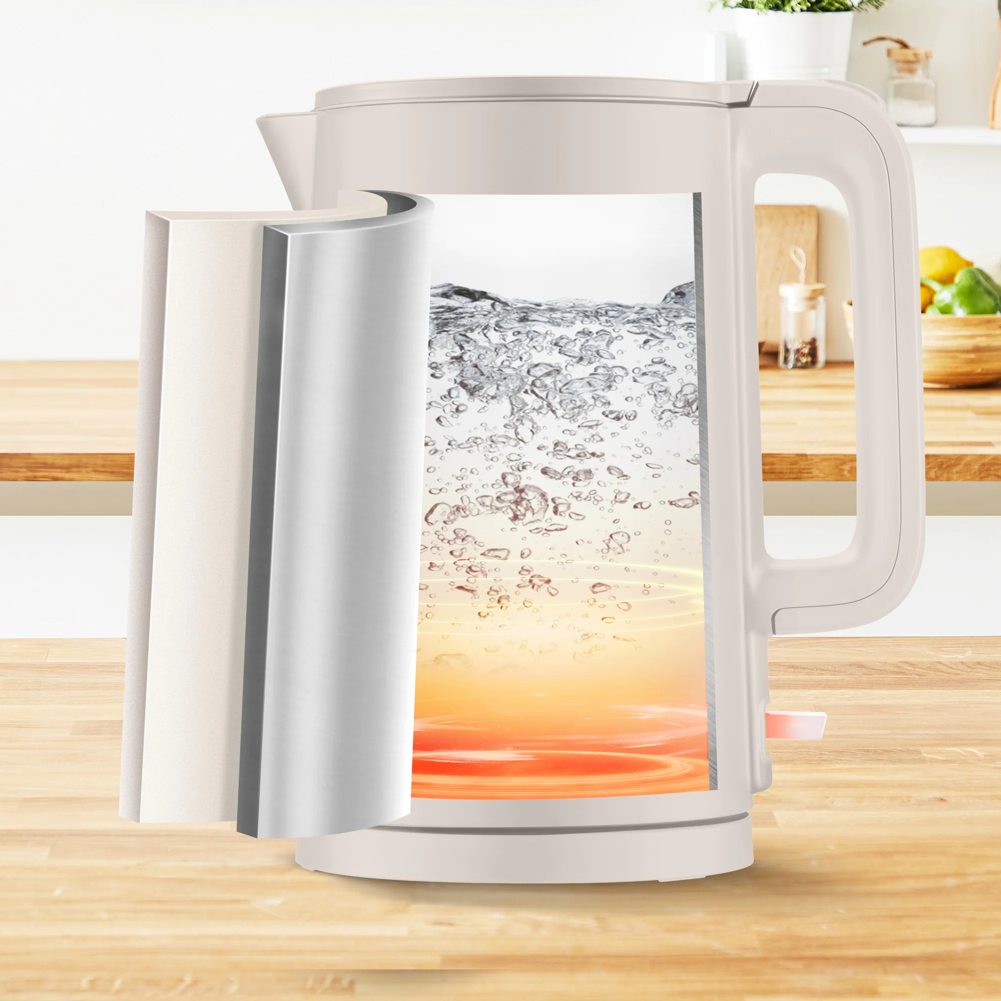 Електрочайник Tefal Thermo Protect KO140BE0 