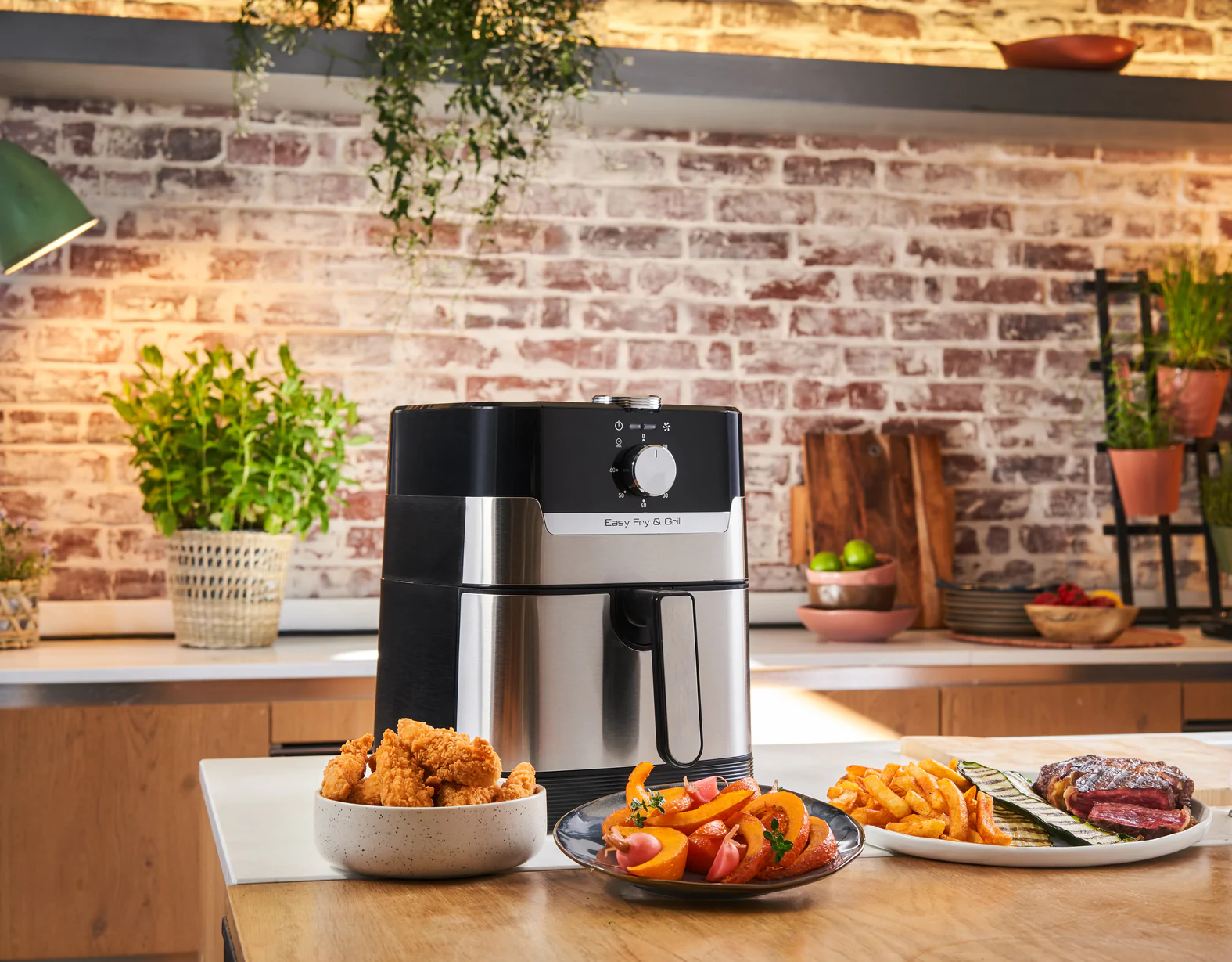 Мультипіч (Аерогриль) TEFAL Easy Fry&Grill EY501D15