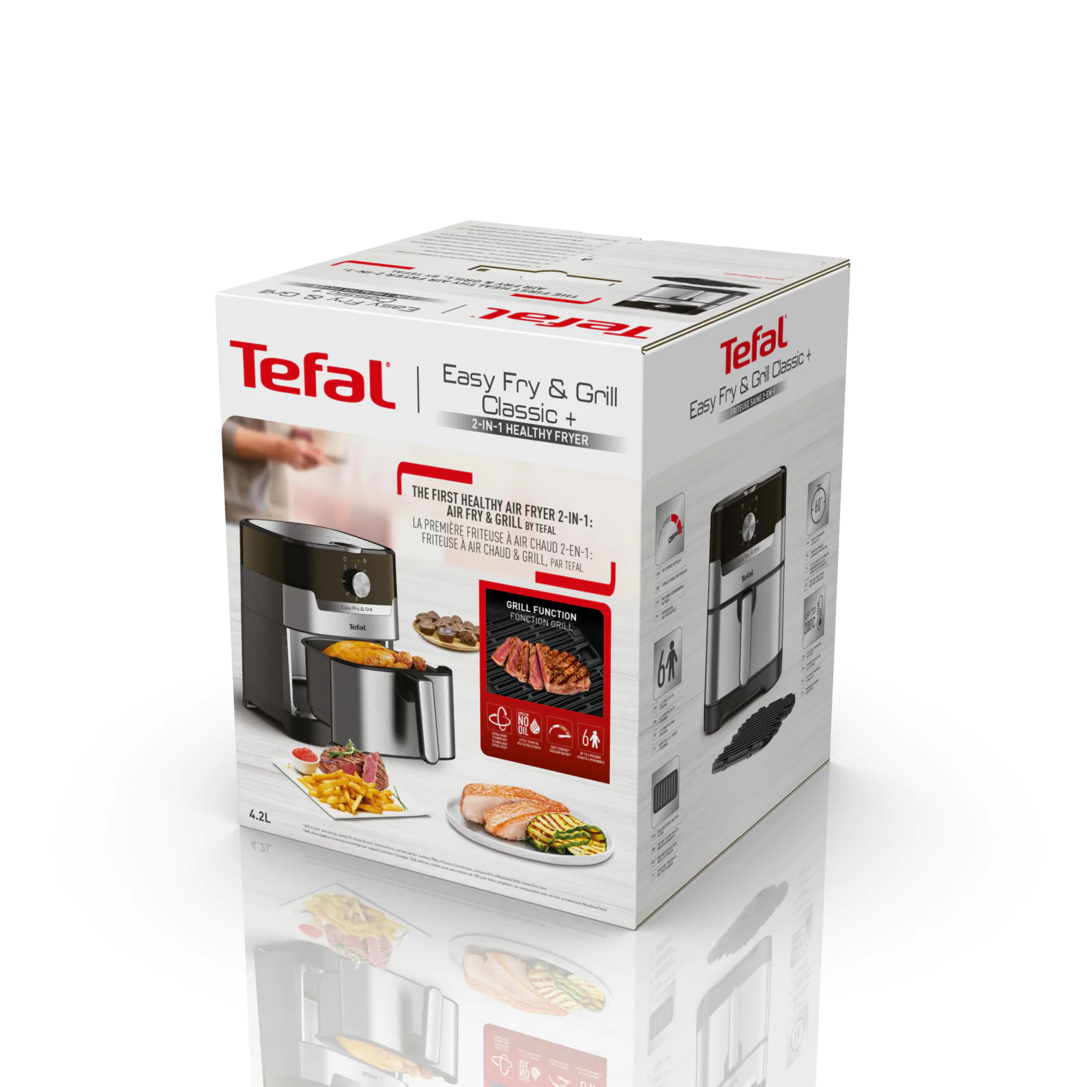 Мультипіч (Аерогриль) TEFAL Easy Fry&Grill EY501D15