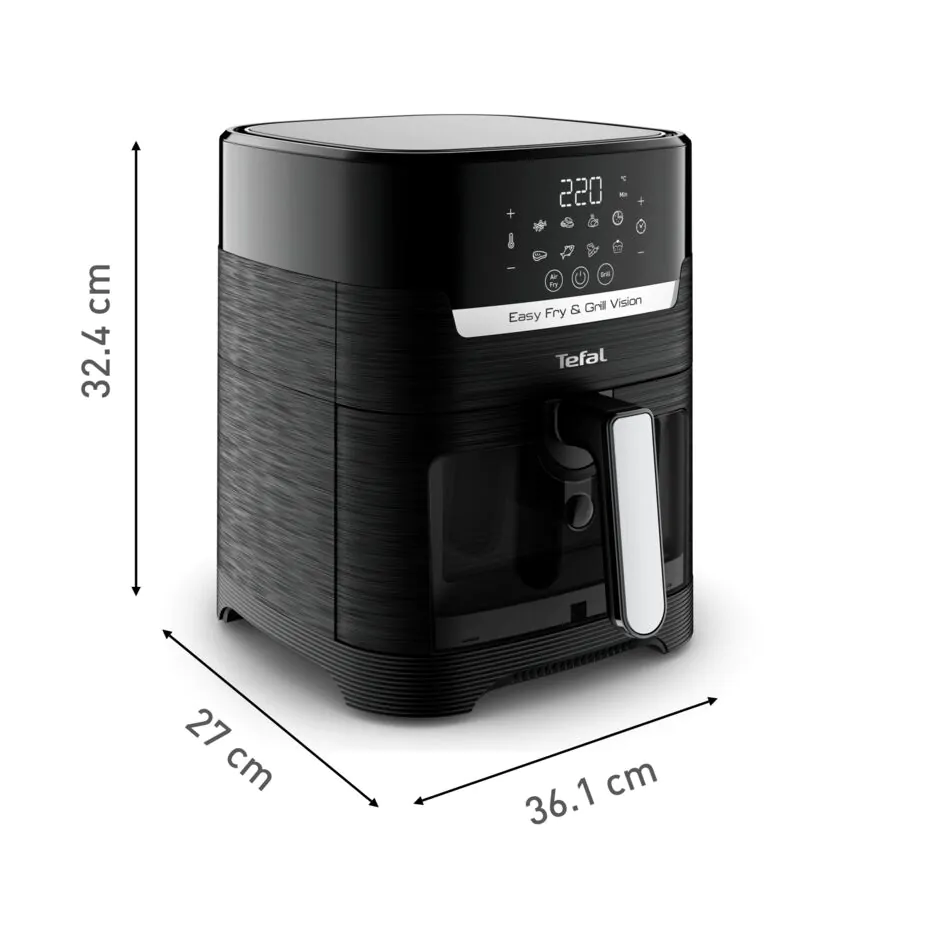 Мультипіч (Аерогриль) Tefal Easy Fry&Grill Window EY506840