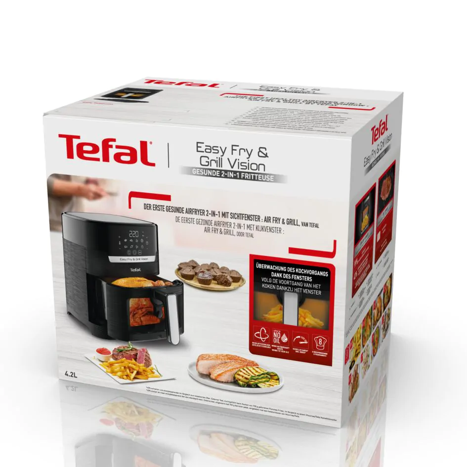 Мультипіч (Аерогриль) Tefal Easy Fry&Grill Window EY506840