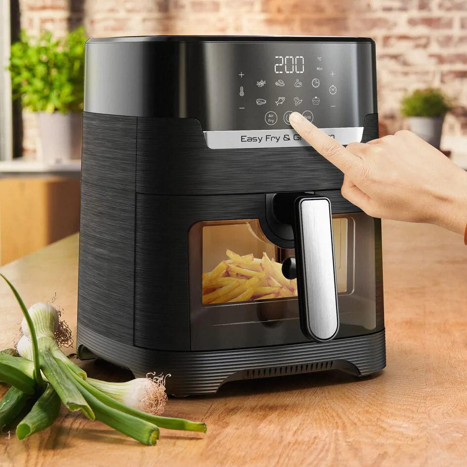 Мультипіч (Аерогриль) Tefal Easy Fry&Grill Window EY506840