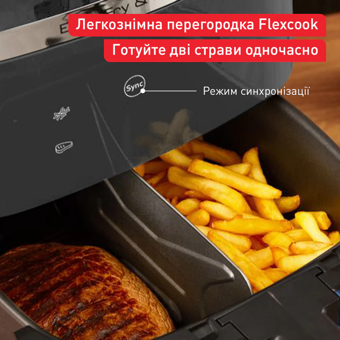 Мультипіч (Аерогриль) Tefal EASY FRY & GRILL XXL EY801410