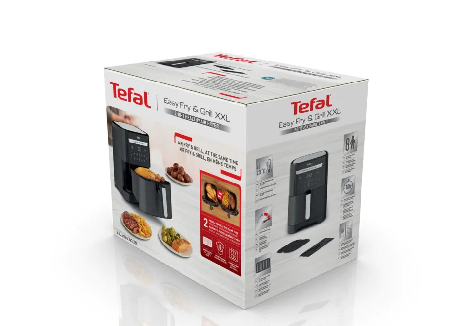 Мультипіч (Аерогриль) Tefal EASY FRY & GRILL XXL EY801815