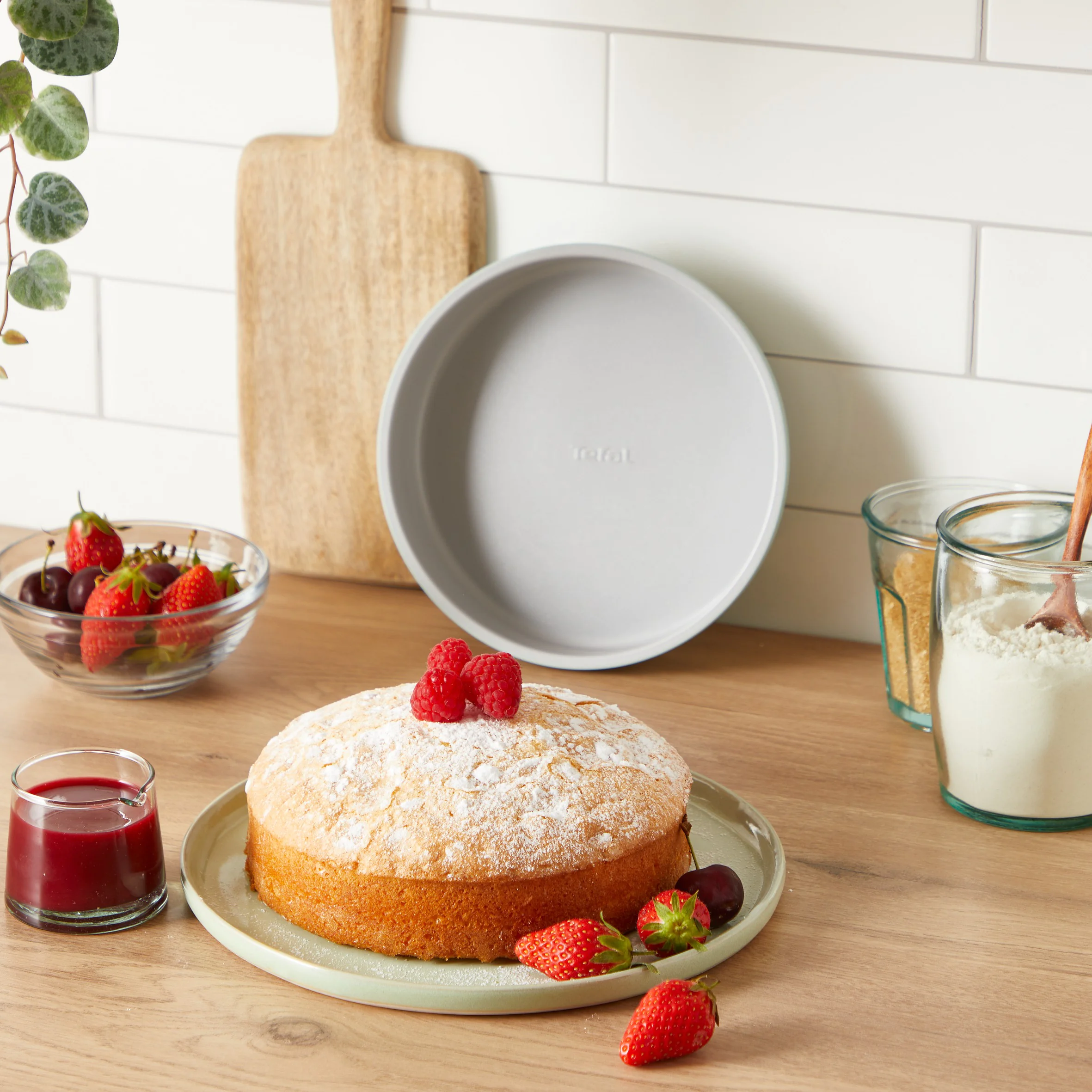Форма для випікання Tefal Ceramik Round Cake 17 см J1756004
