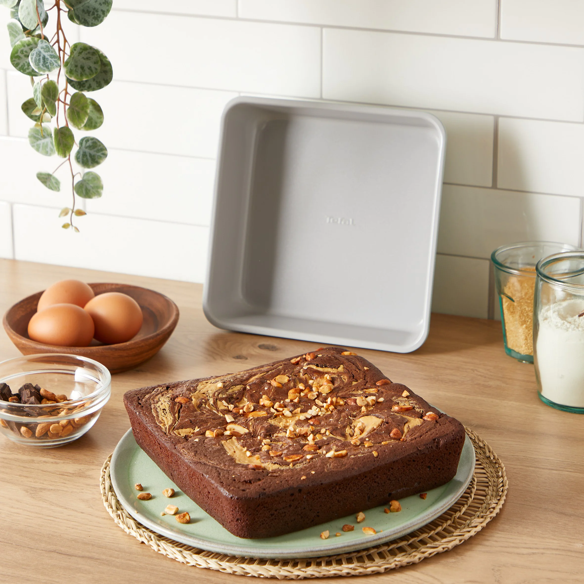 Форма для випікання Tefal Ceramik Square Cake 20х20 см J1755204