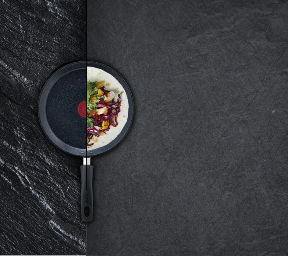 Сковорода для млинців Tefal Black Stone 25 см G2813872