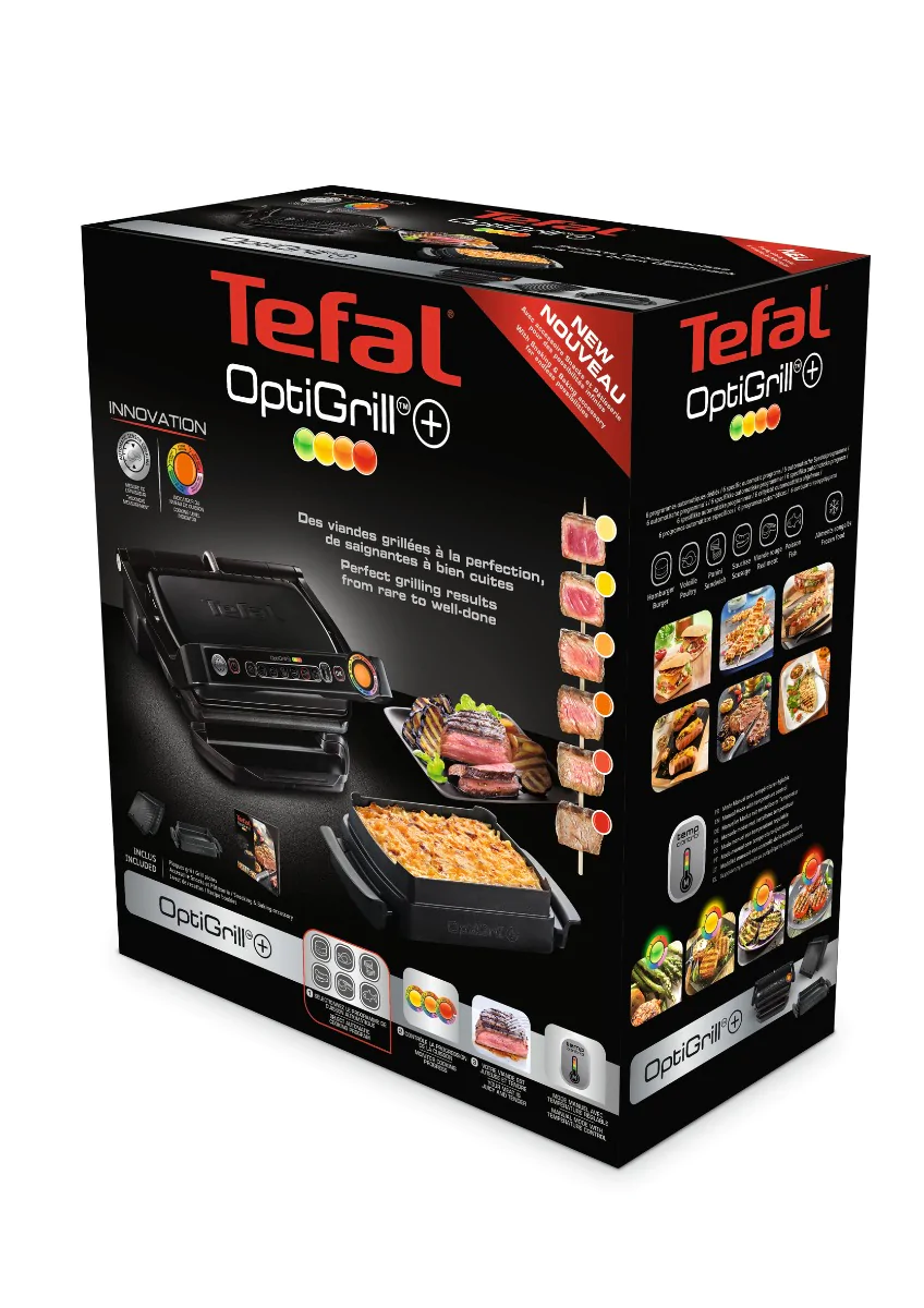 Гриль Tefal OPTIGRILL+ GC714834