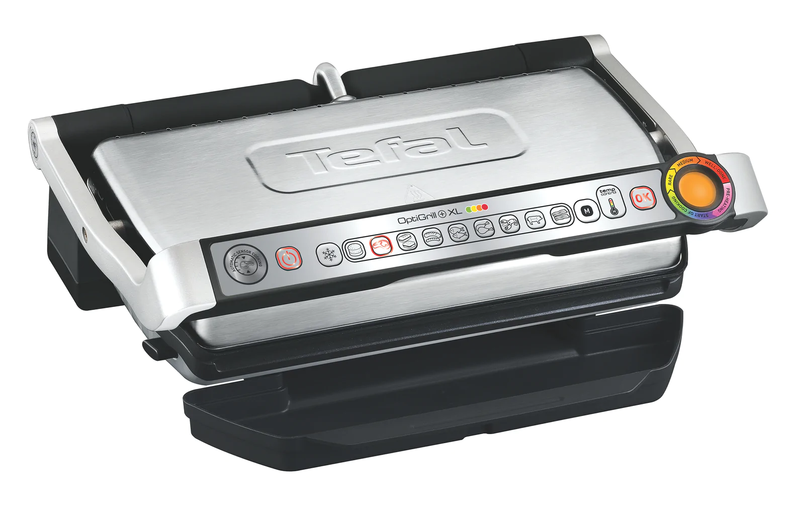 Гриль Tefal OPTIGRILL+ XL GC722D34