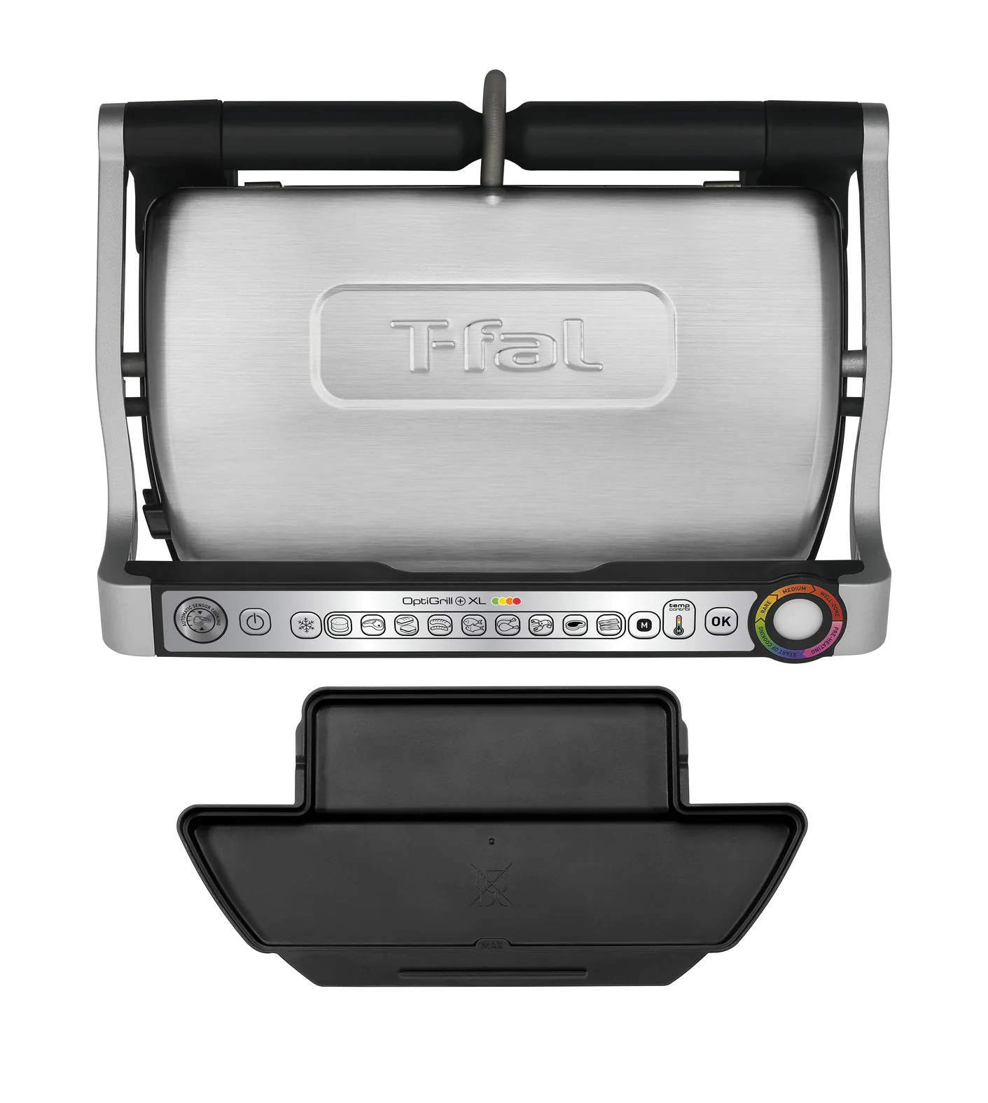 Гриль Tefal OPTIGRILL+ XL GC722D34