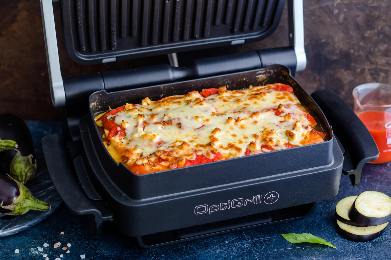 Гриль Tefal OPTIGRILL+ XL SNACKING&BAKING GC724D12