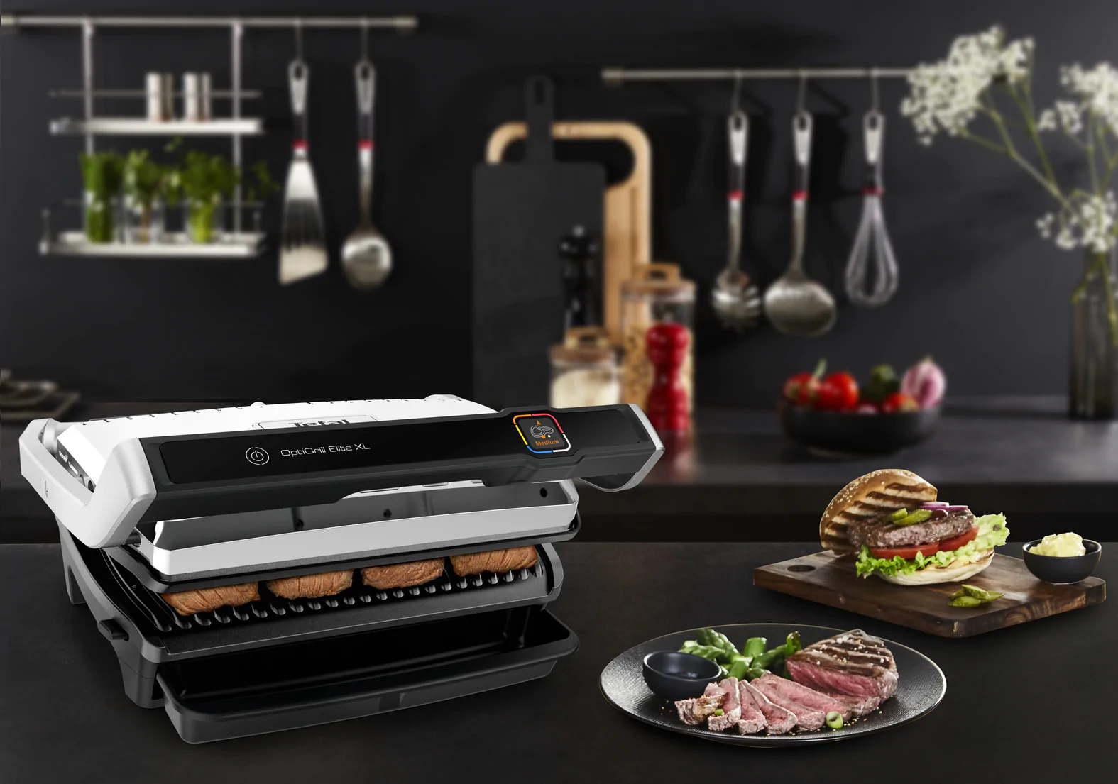 Гриль Tefal OPTIGRILL ELITE XL GC760D30