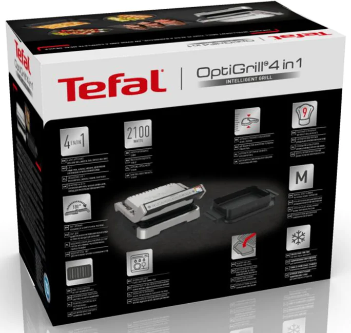 Гриль Tefal OptiGrill 4in1 GC774D30
