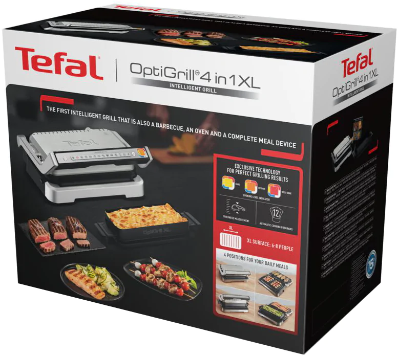 Гриль TEFAL OptiGrill XL GC784D30