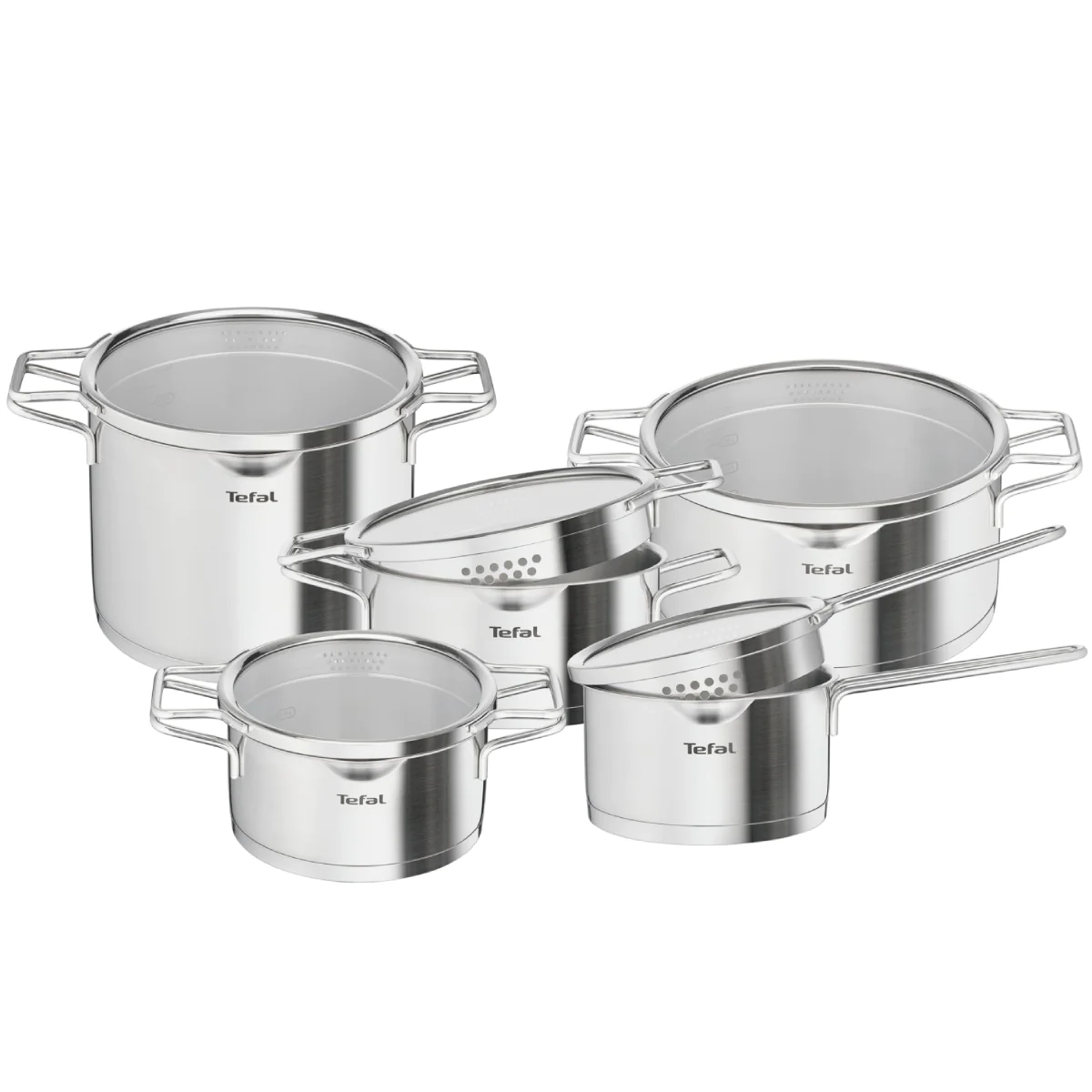 Набір посуду Tefal Nordica 10 предметів H852SA56