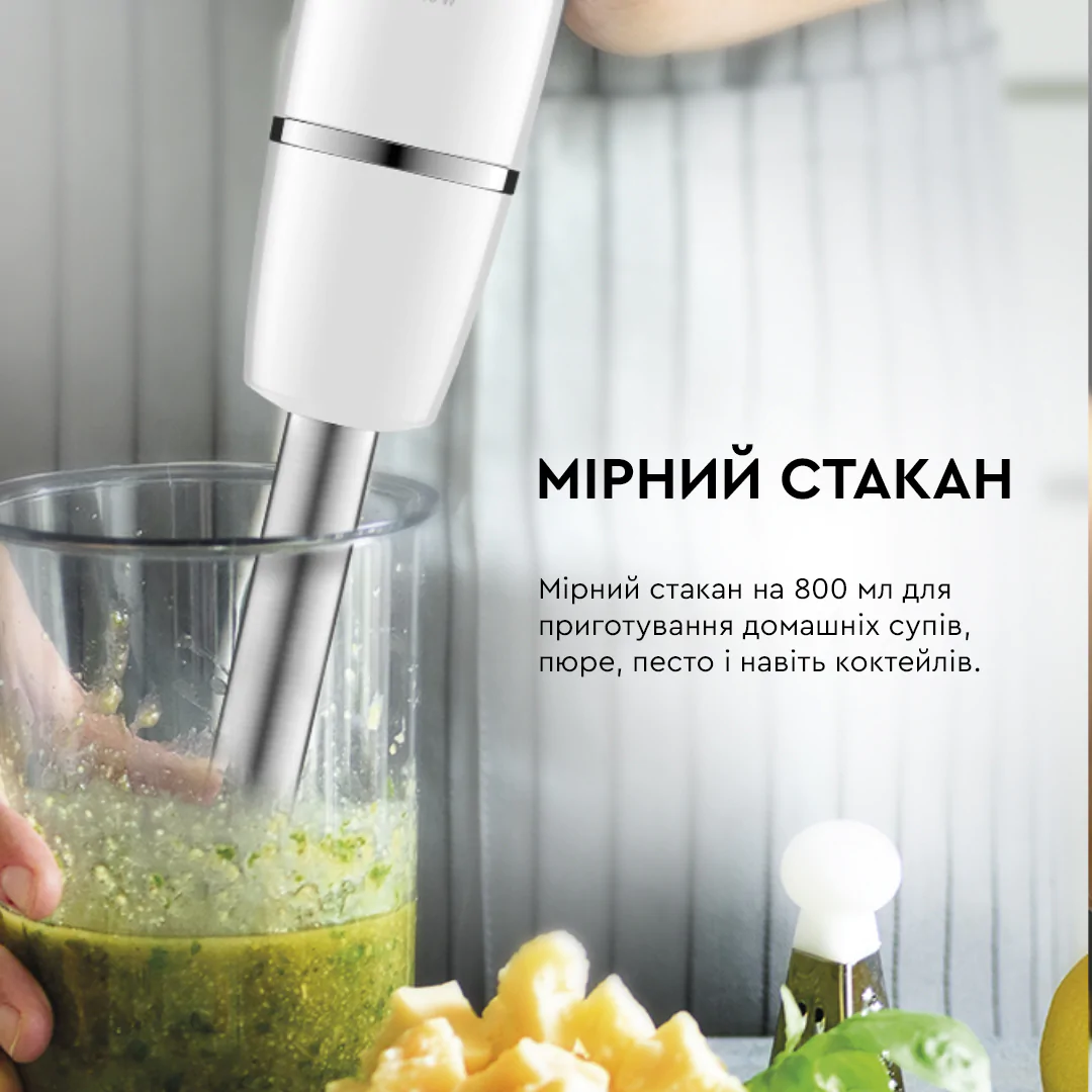 ᐉ Блендер заглибний Tefal INFINY FORCE 4в1 HB944138 ➡ купити в