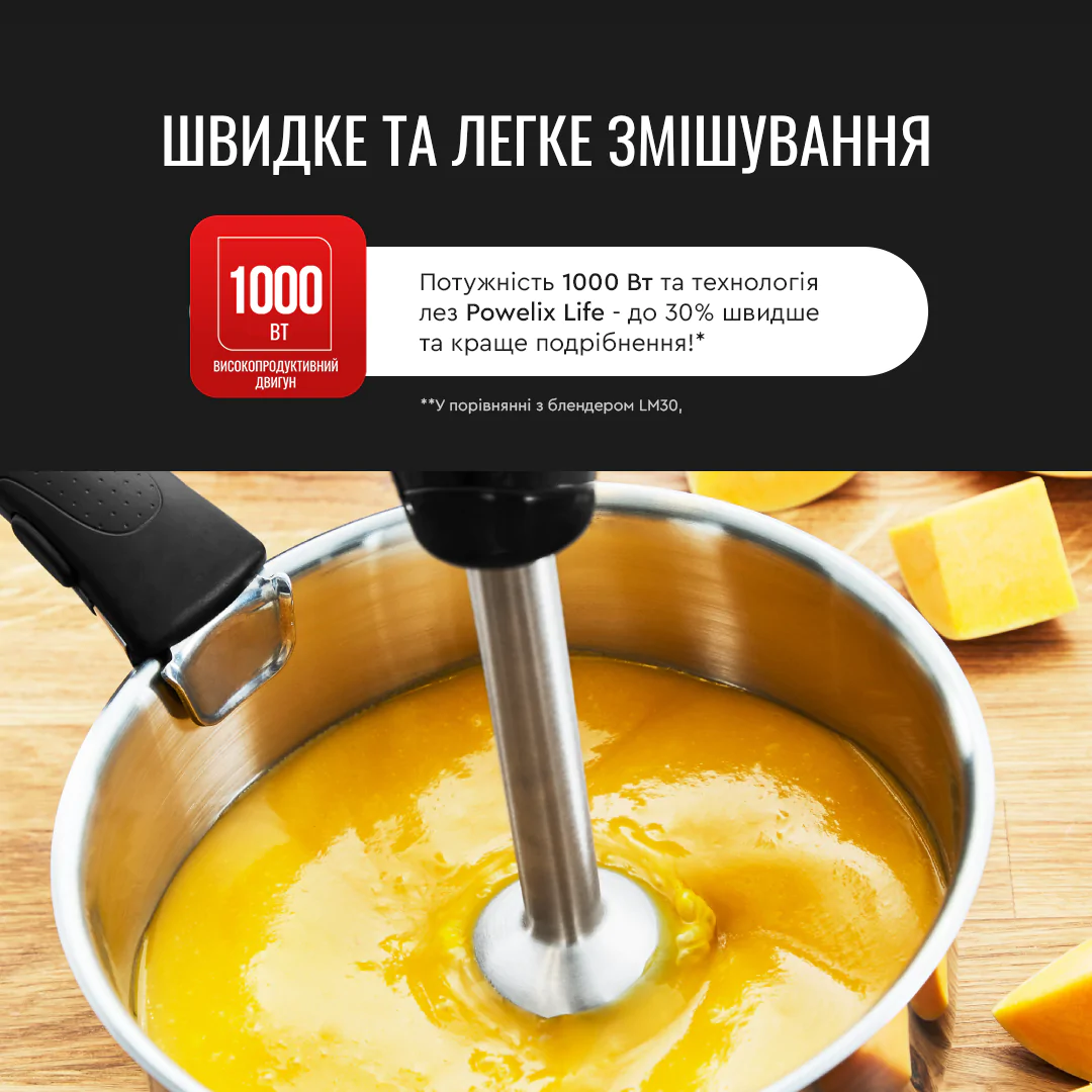 Блендер заглибний Tefal Infiny Force 5 в 1 з XL чопером HB94L830