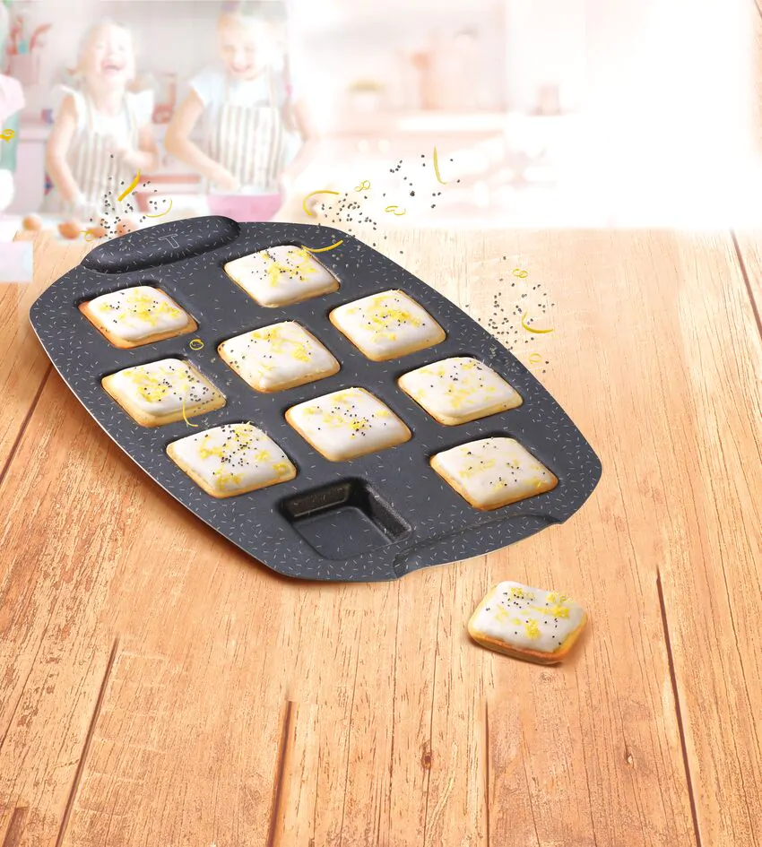 Деко Tefal PerfectBake з 10 формами 21х29 см J5734502