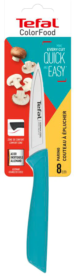 Ніж для овочів Tefal Color Food 8 см K2733204