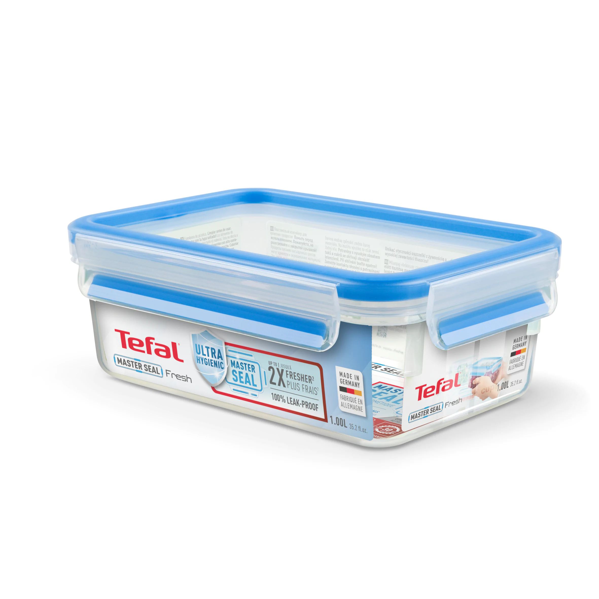 Контейнер прямокутний Tefal MasterSeal 1 л K3021212