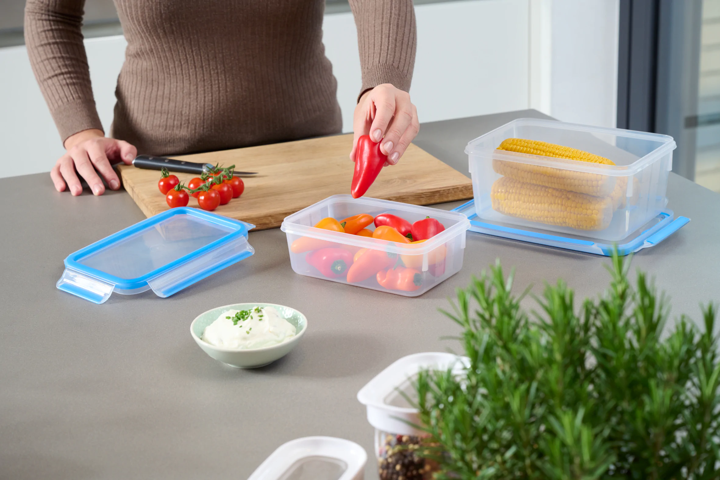 Контейнер прямокутний Tefal MasterSeal 1 л K3021212